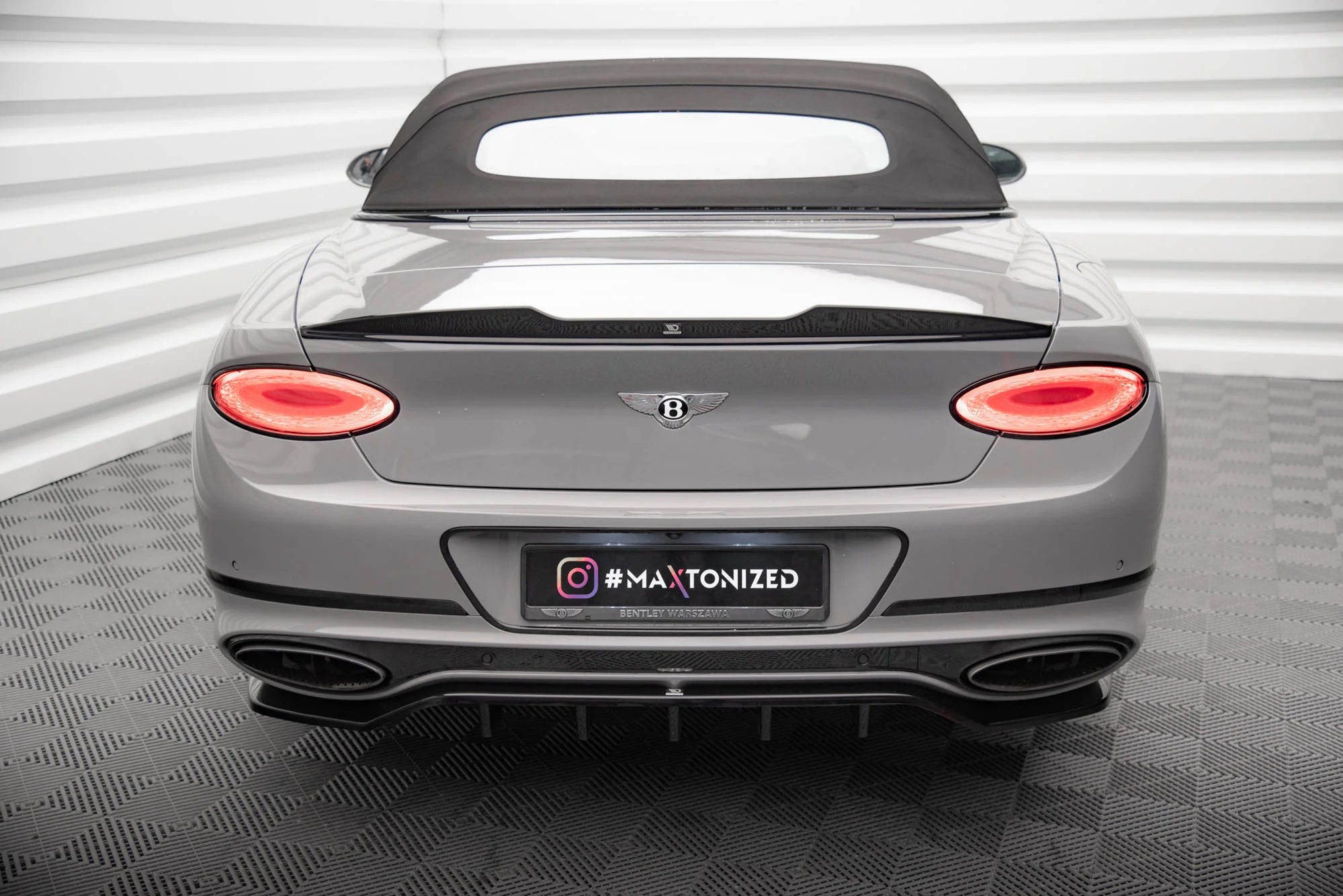 3D Spoiler Cap Bentley Continental Convertible GT Mk3 - Image 3