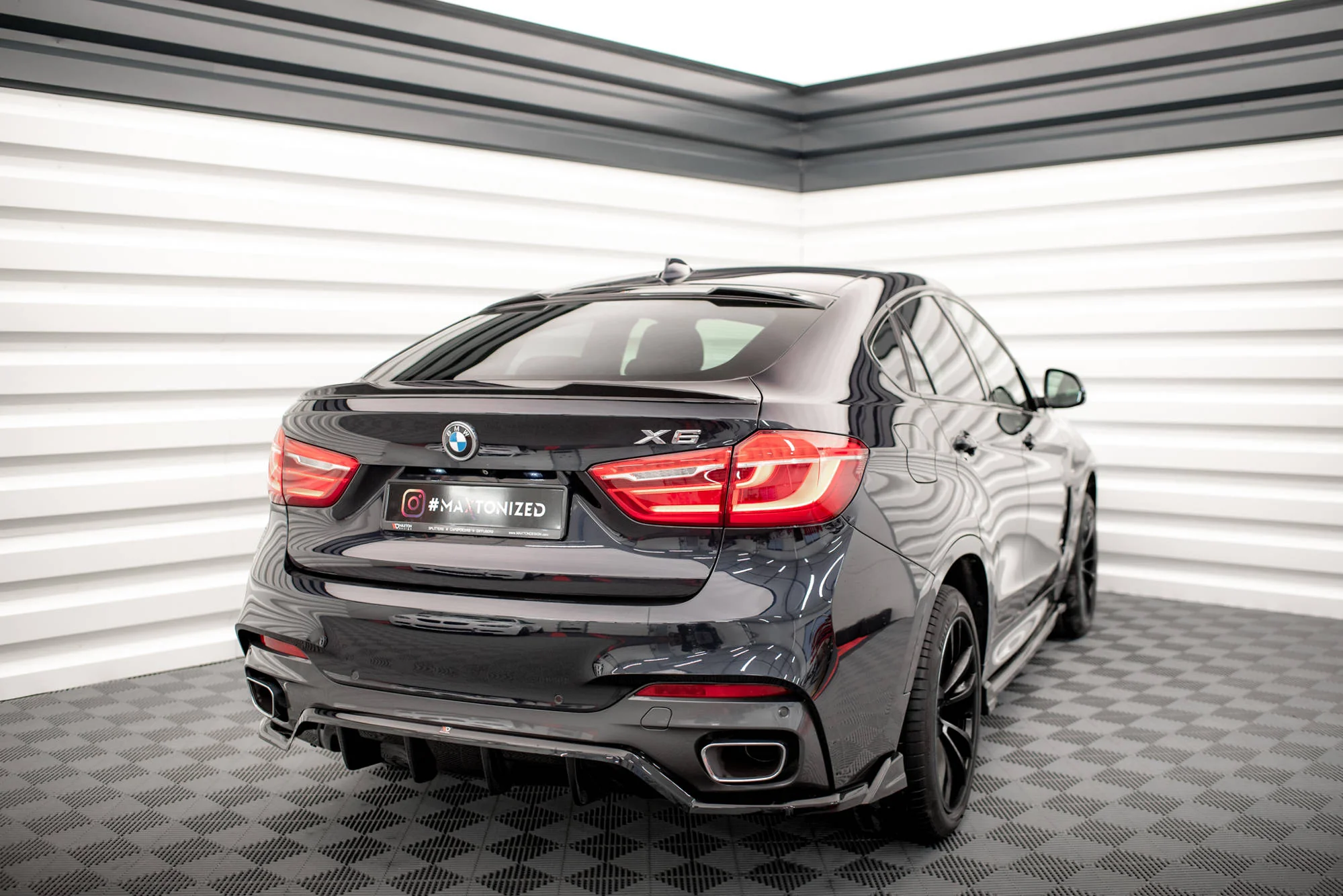 3D SPOILER CAP V.1 BMW X6 M-PACK F16 - Image 8