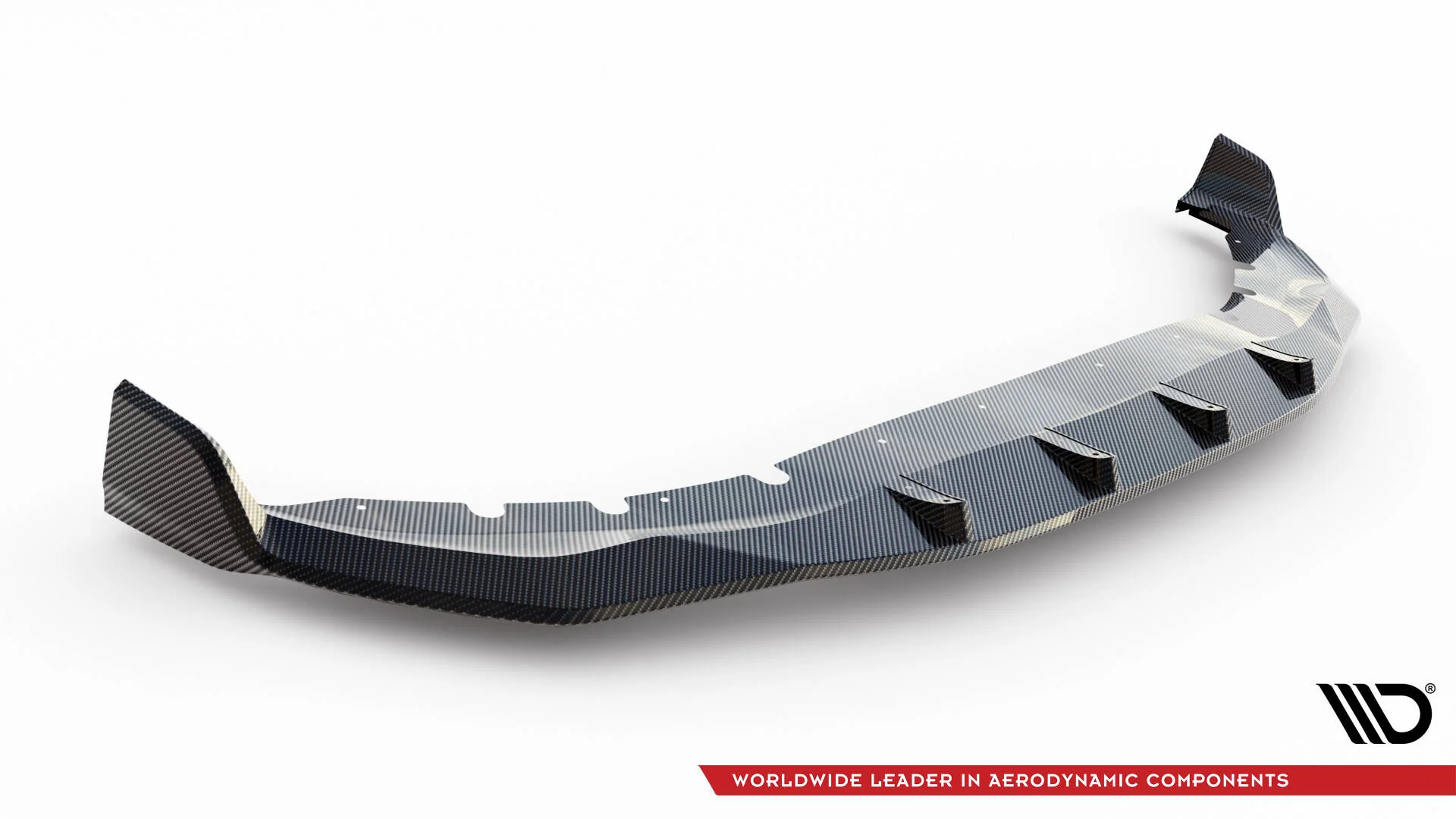Carbon Fiber Front Splitter + ABS Splitter BMW 7 M-Pack G11 Facelift - Image 8