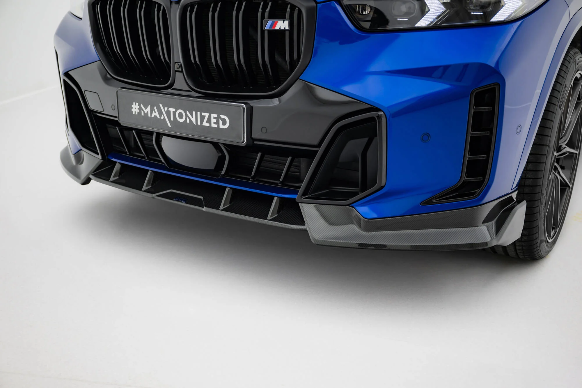 Carbon Fiber Front Splitter BMW X5 M-Pack G05 Facelift - Image 4