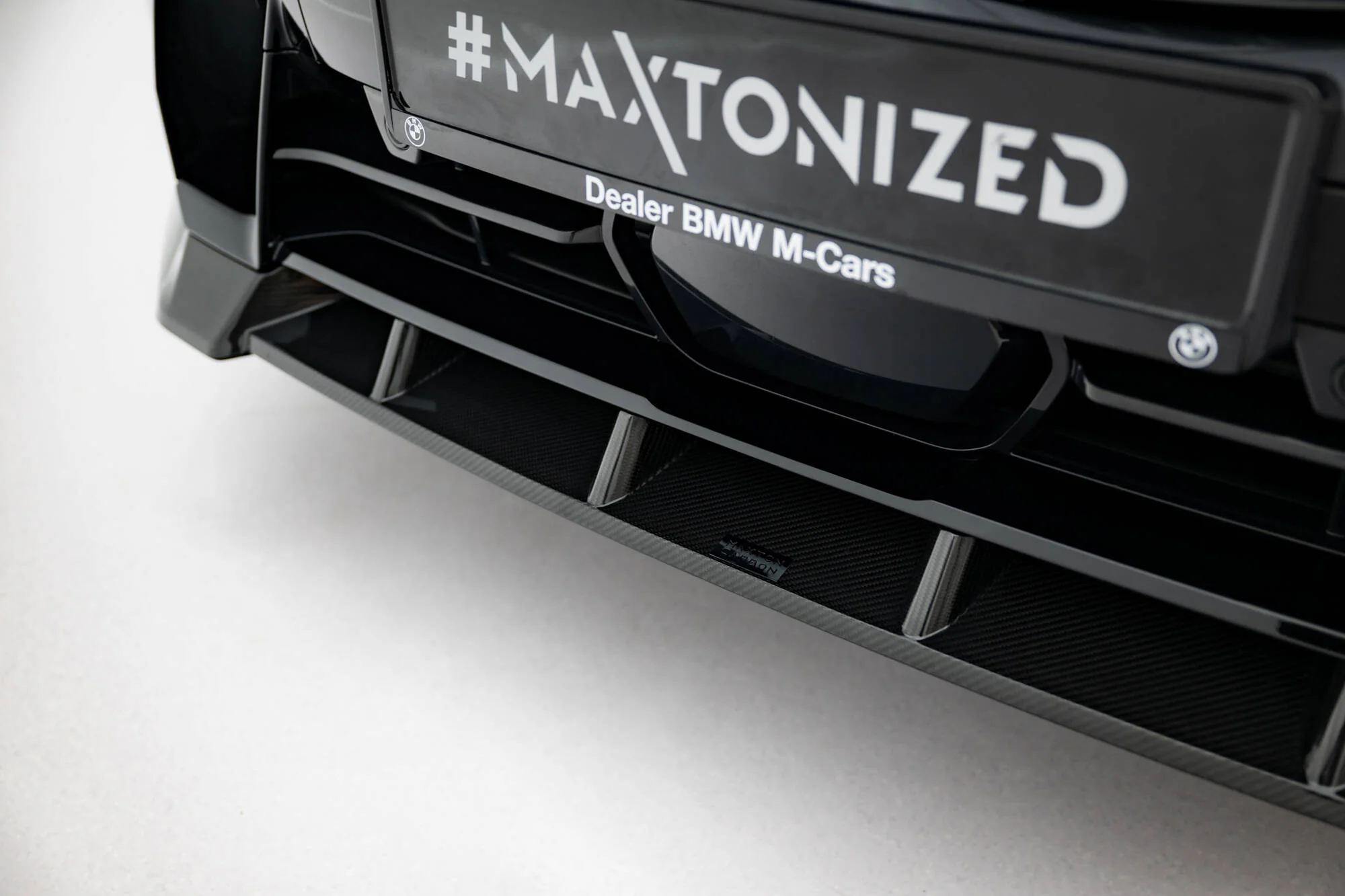 Carbon Fiber Front Splitter BMW X7 M-Pack G07 Facelift - Image 4