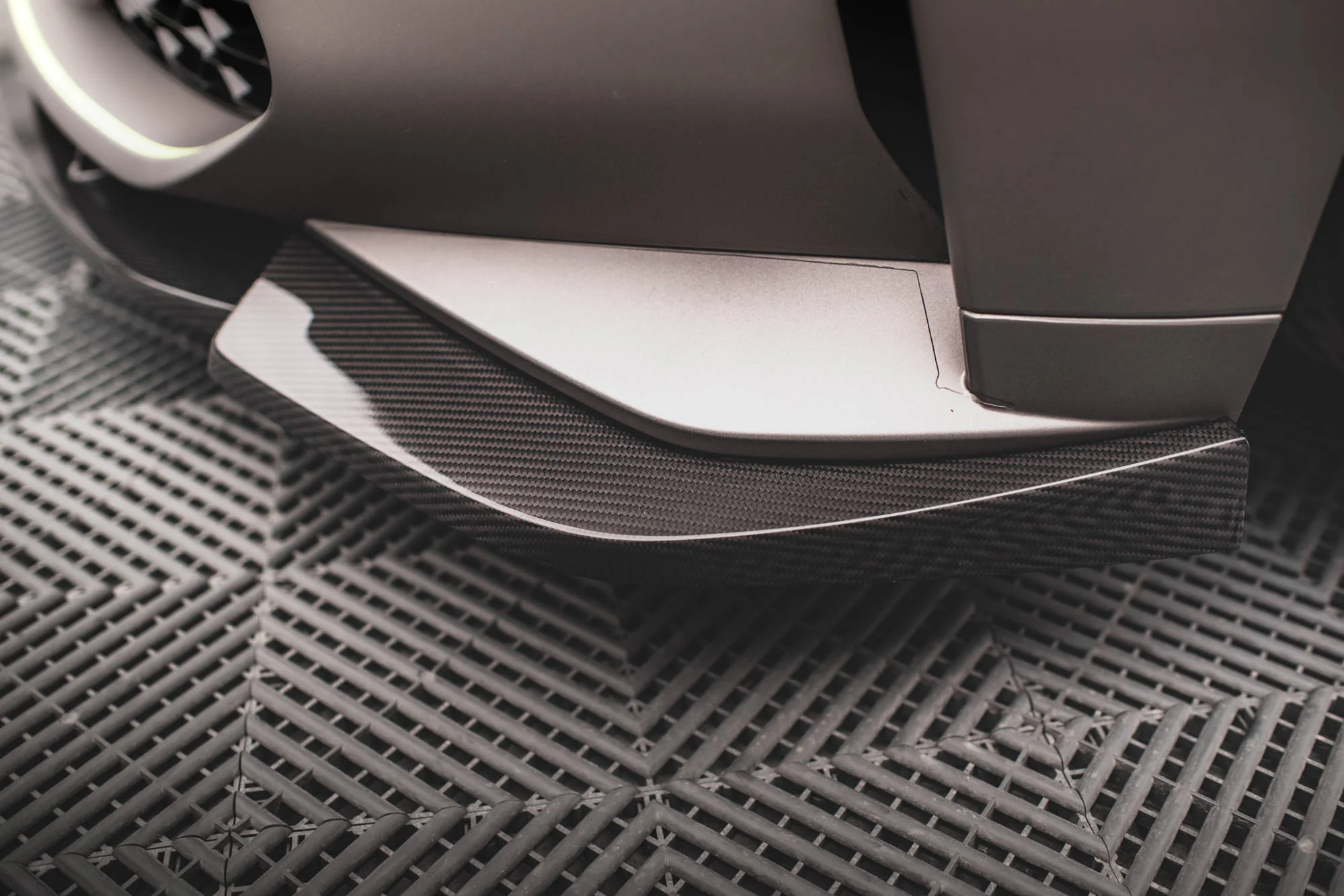 CARBON FIBER FRONT SPLITTER V.1 BMW M4 G82 / M3 G80 - Image 8