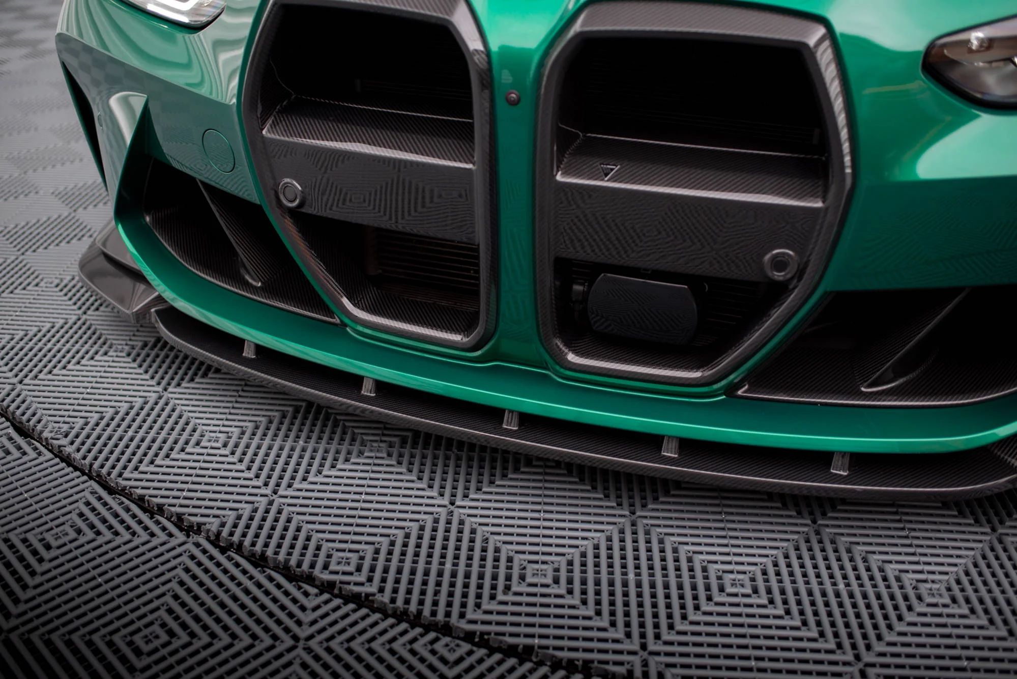 CARBON FIBER FRONT SPLITTER V.1 BMW M4 G82 / M3 G80 - Image 9
