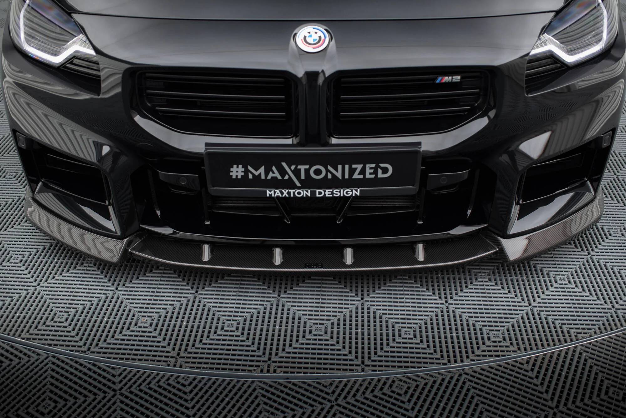 CARBON FIBER FRONT SPLITTER V.2 BMW M2 G87 - Image 4