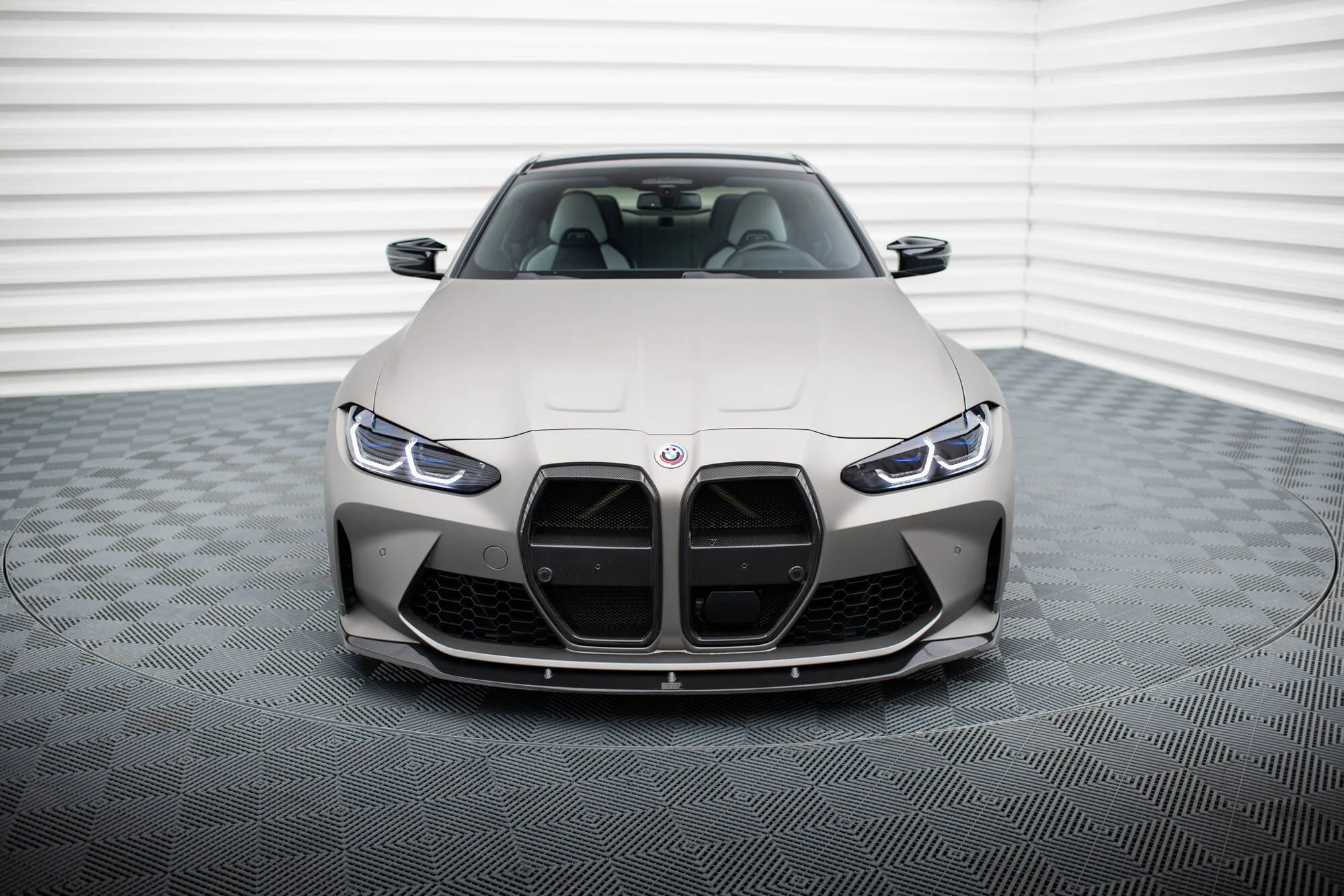 CARBON FIBER FRONT SPLITTER V.3 BMW M4 G82 / M3 G80 - Image 2