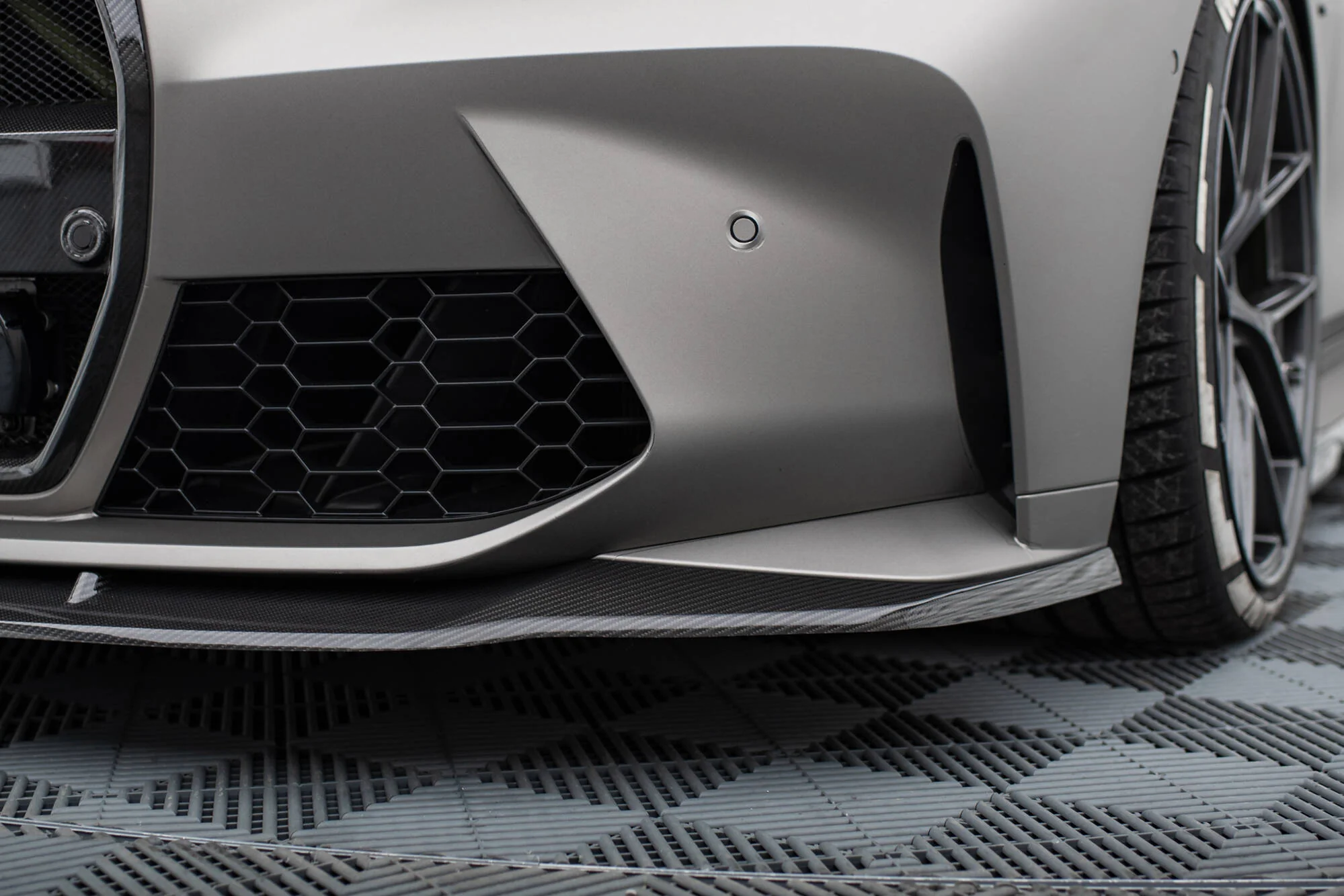CARBON FIBER FRONT SPLITTER V.3 BMW M4 G82 / M3 G80 - Image 4