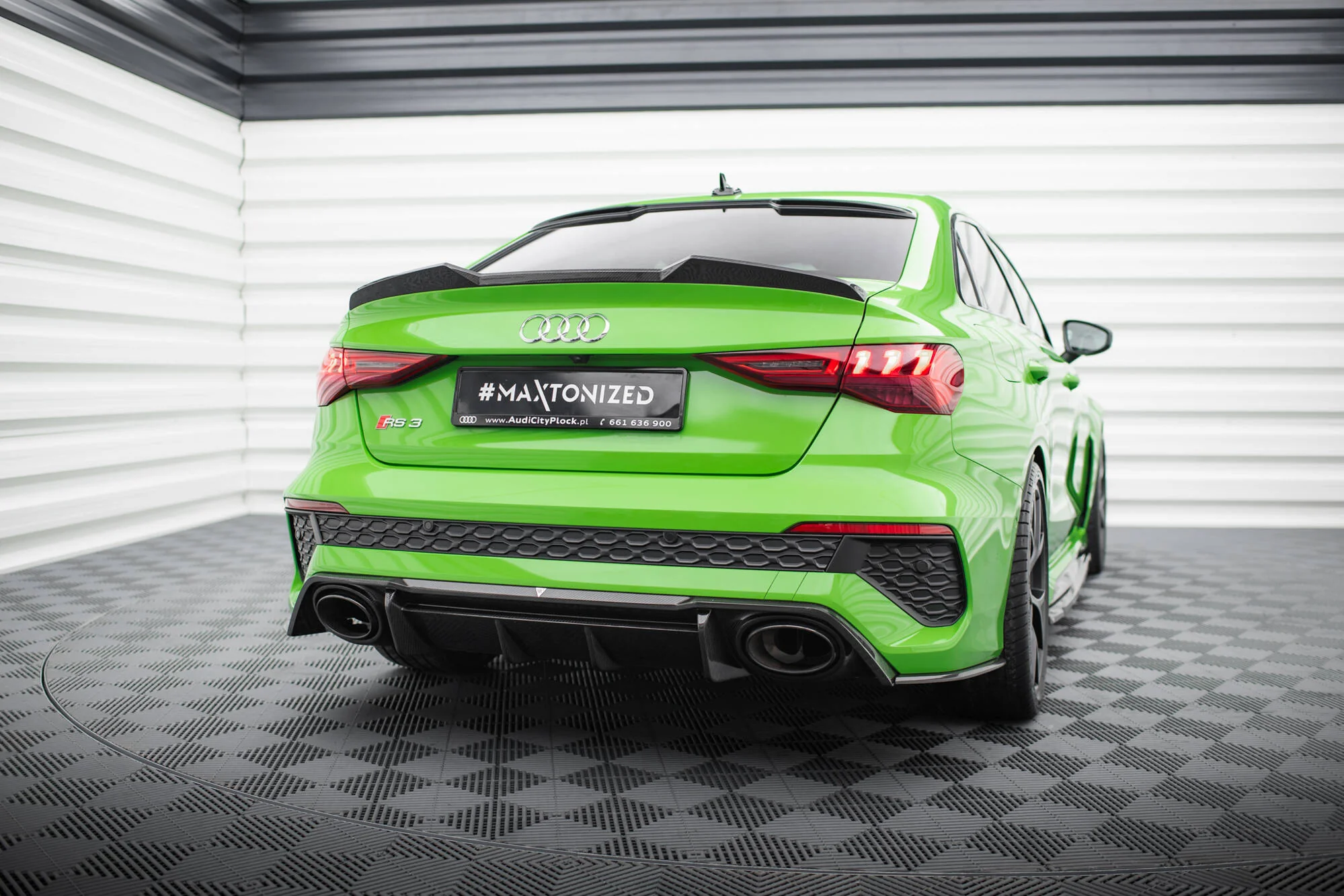 CARBON FIBER REAR DIFFUSER AUDI RS3 SEDAN 8Y - Image 3
