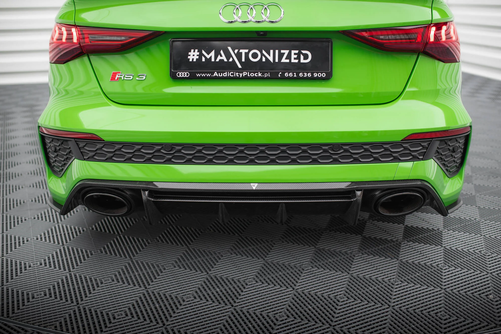 CARBON FIBER REAR DIFFUSER AUDI RS3 SEDAN 8Y - Image 6