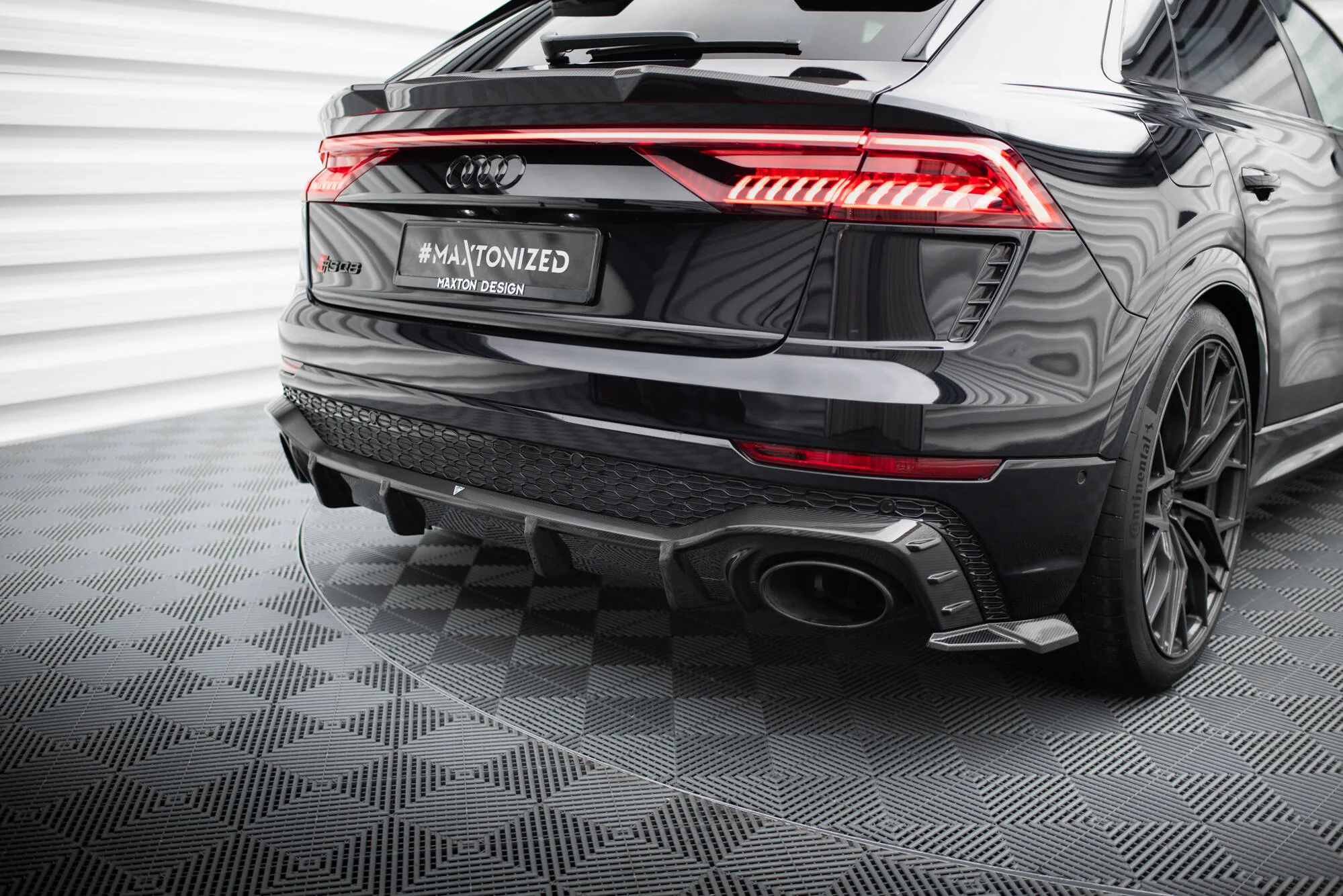 CARBON FIBER REAR DIFFUSER AUDI RSQ8 MK1 - Image 3