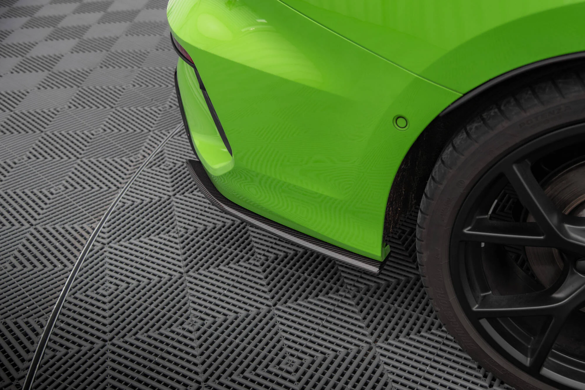CARBON FIBER REAR SIDE SPLITTERS AUDI RS3 SEDAN 8Y - Image 2