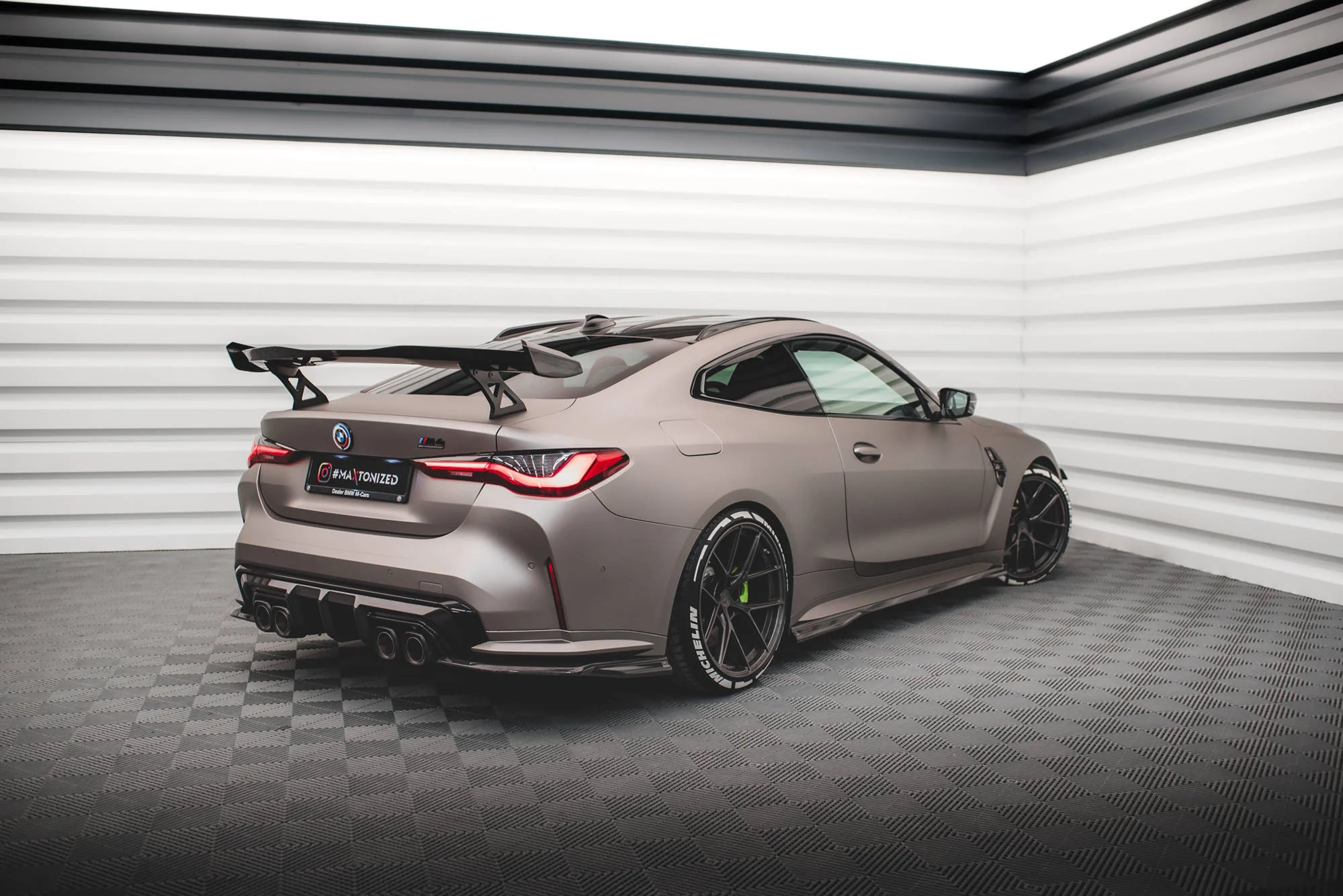 CARBON FIBER ROOF RAILS BMW M4 G82 - Image 9