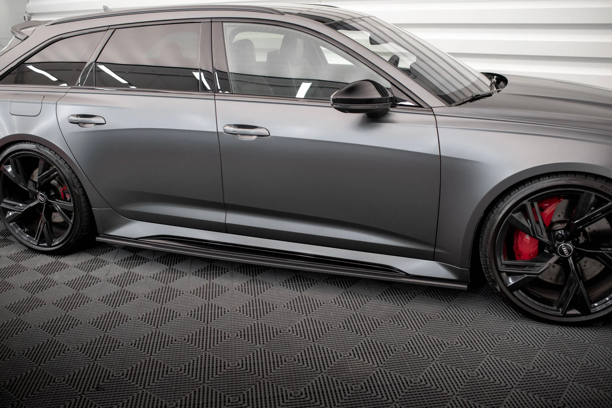 CARBON FIBER SIDE SKIRTS AUDI RS6 C8 / RS7 C8 - Image 8