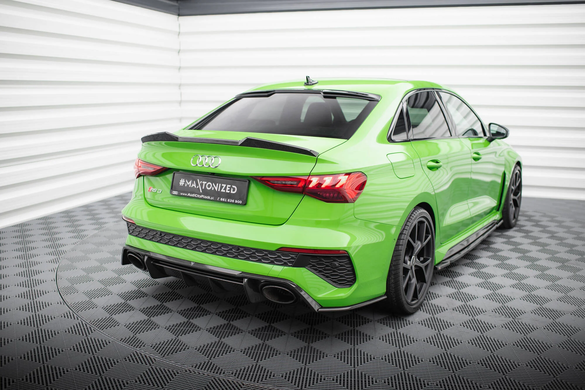 CARBON FIBER TAILGATE SPOILER AUDI RS3 SEDAN 8Y - Image 2