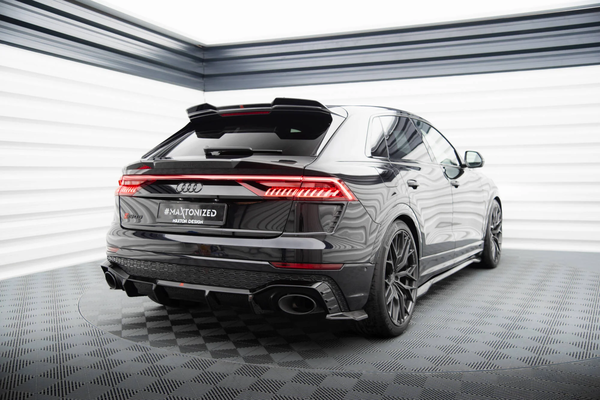 CARBON FIBER TAILGATE SPOILER (LOWER) AUDI RSQ8 MK1 - Image 2