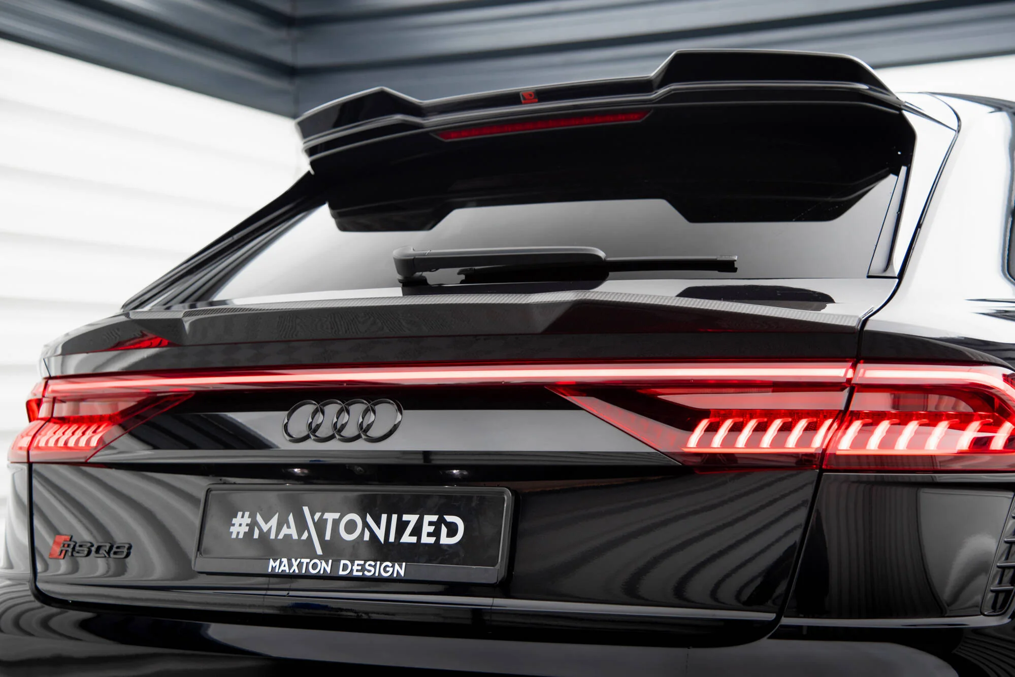 CARBON FIBER TAILGATE SPOILER (LOWER) AUDI RSQ8 MK1 - Image 3