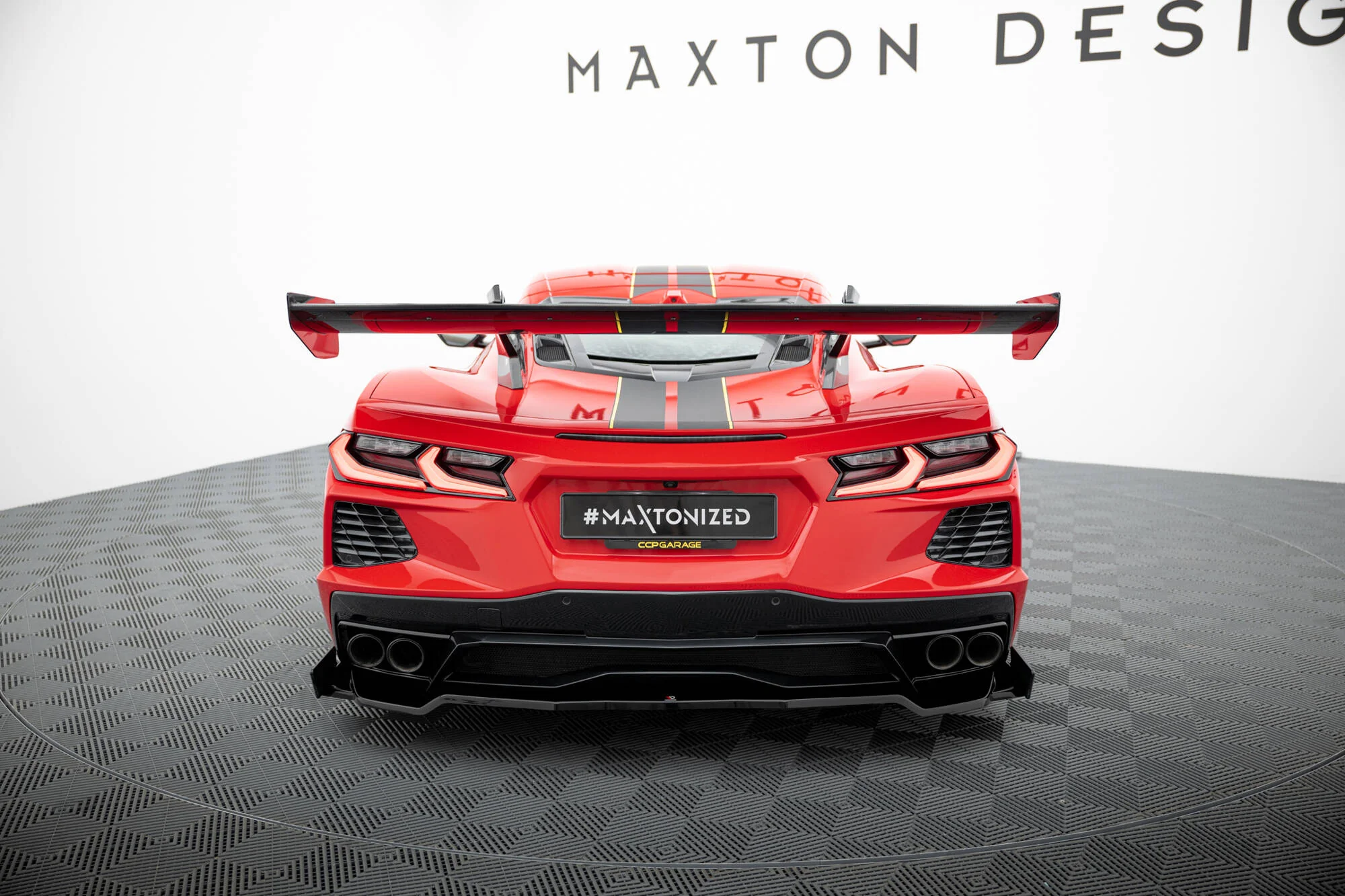 Carbon Spoiler Chevrolet Corvette C8 - Image 2