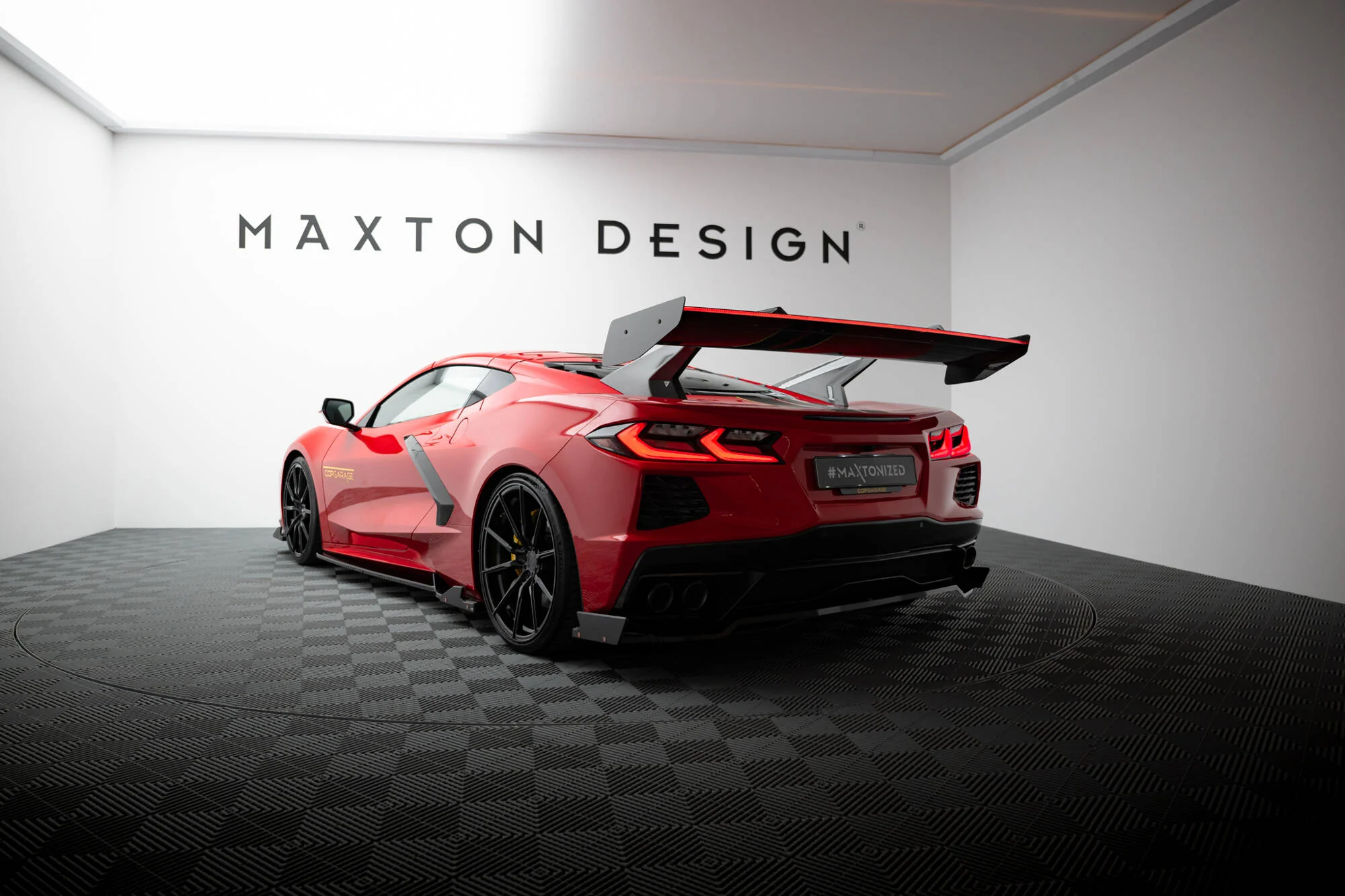Carbon Spoiler + LED Chevrolet Corvette C8 - Image 6