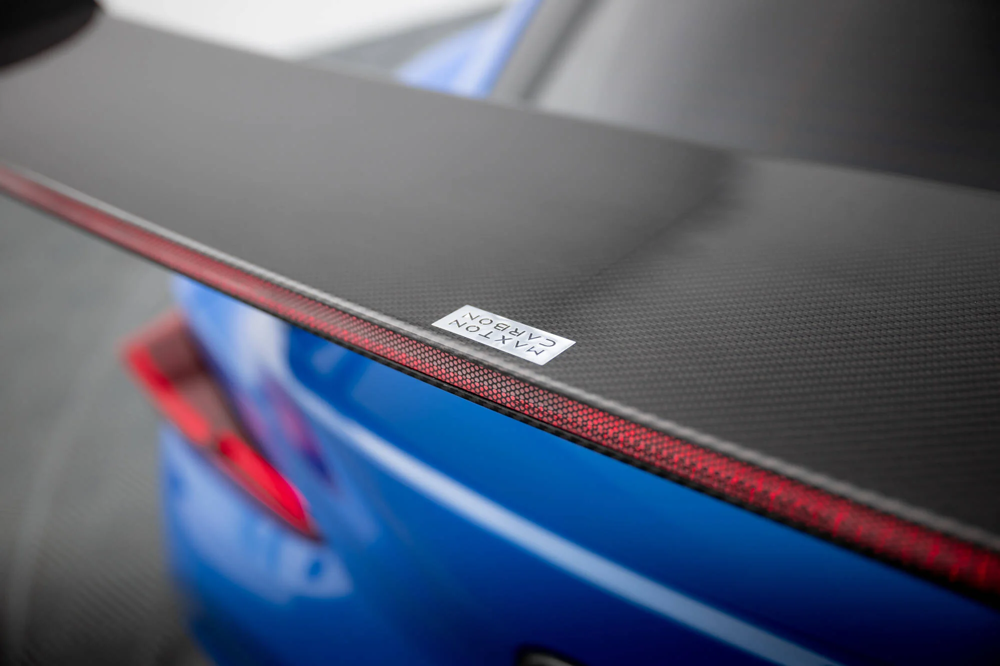 CARBON SPOILER WITH EXTERNAL BRACKETS UPRIGHTS + LED TOYOTA SUPRA MK5 - Image 14