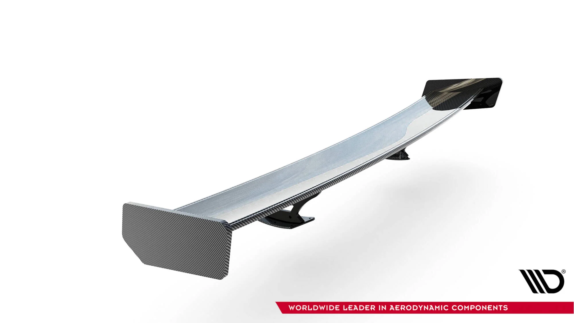 CARBON SPOILER WITH EXTERNAL BRACKETS UPRIGHTS TOYOTA SUPRA MK5 - Image 9