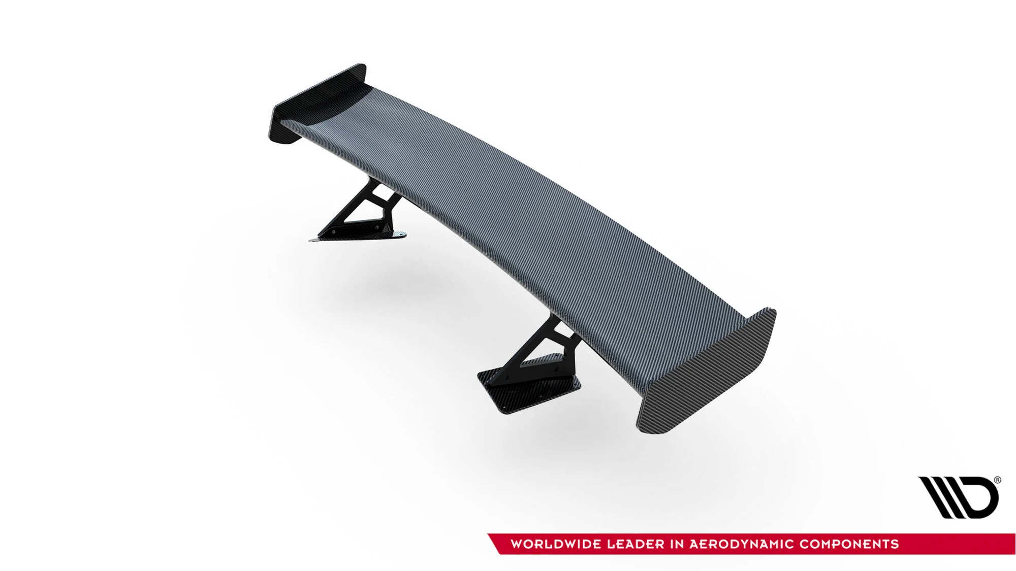 Carbon Spoiler With Internal Brackets Uprights Chevrolet Corvette Stingray / Grand Sport C7 - Image 6