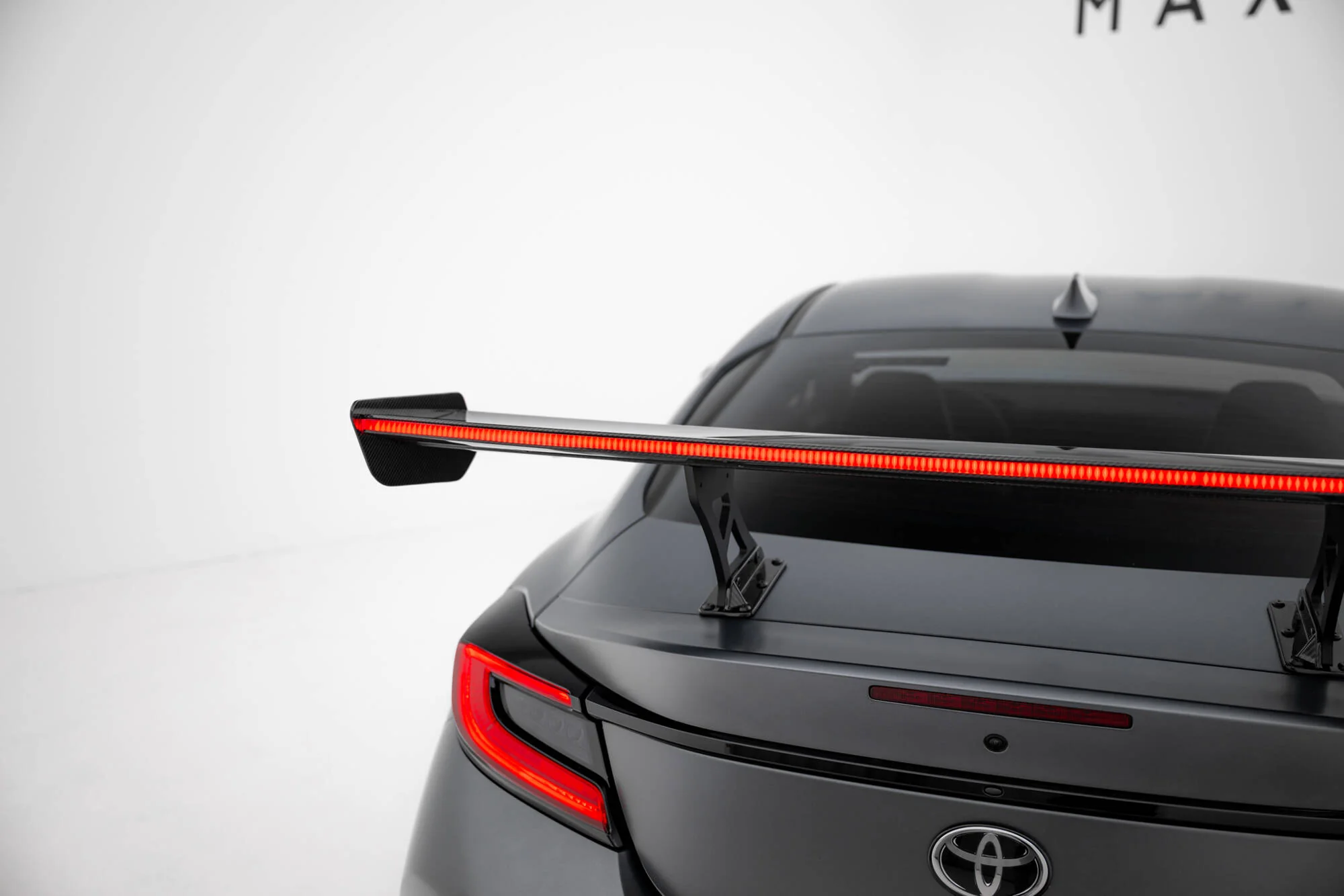 Carbon Spoiler With Internal Brackets Uprights + LED Toyota GR86 - Image 10