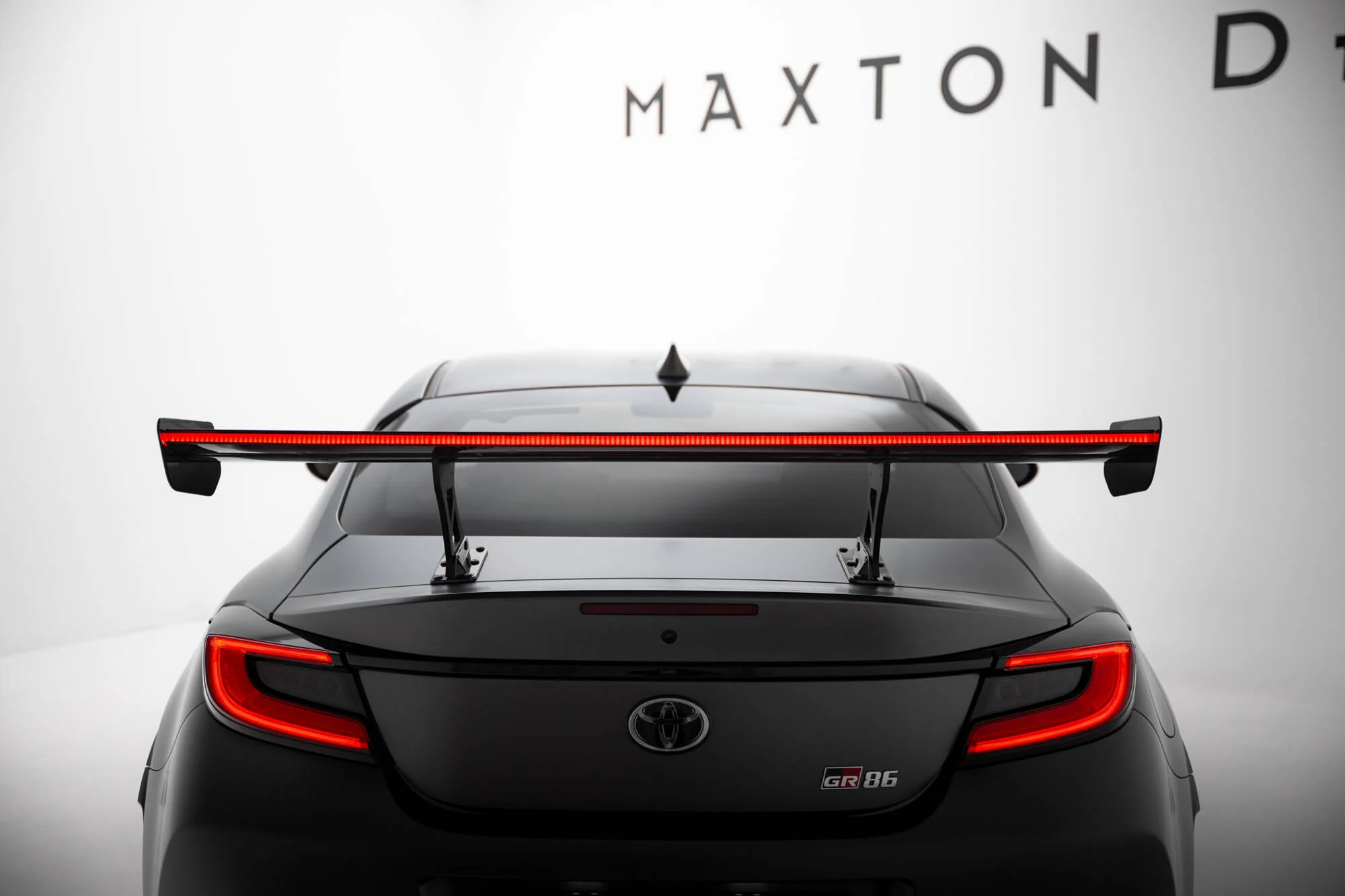 Carbon Spoiler With Internal Brackets Uprights + LED Toyota GR86 - Image 7