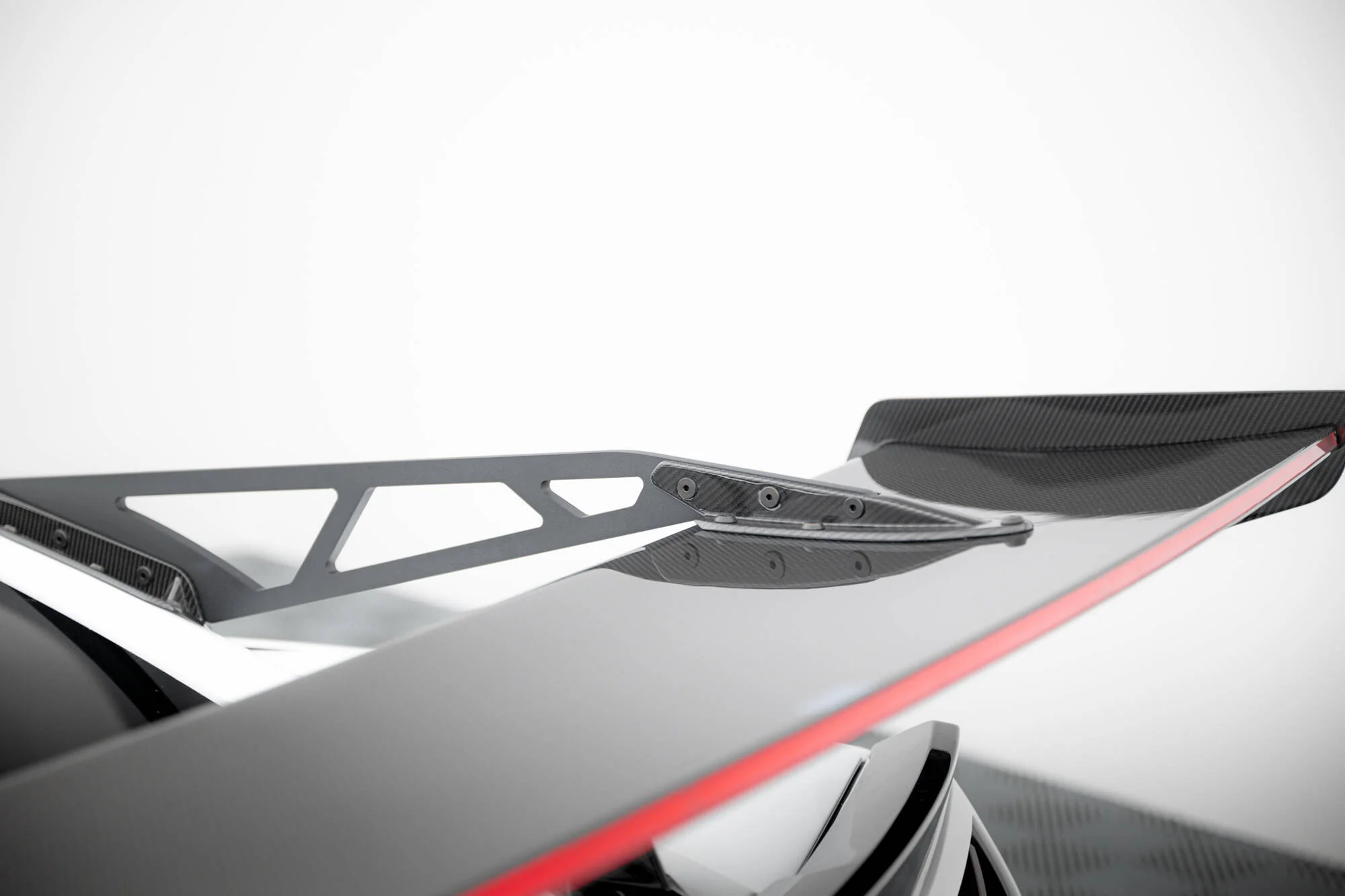 Carbon Spoiler With Upper Swan Mounting + LED Chevrolet Corvette Stingray / Grand Sport C7 - Image 19