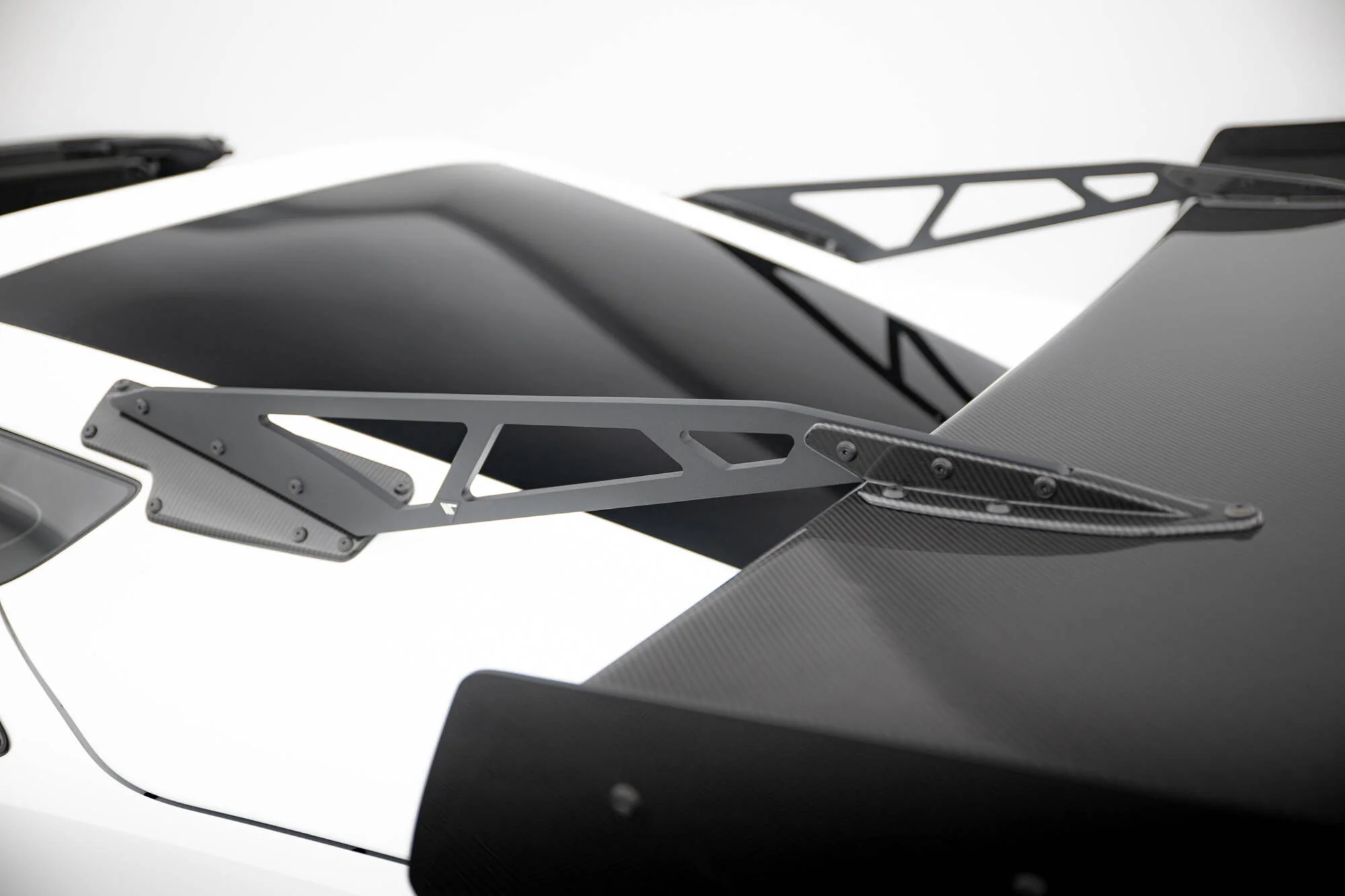 Carbon Spoiler With Upper Swan Mounting + LED Chevrolet Corvette Stingray / Grand Sport C7 - Image 20