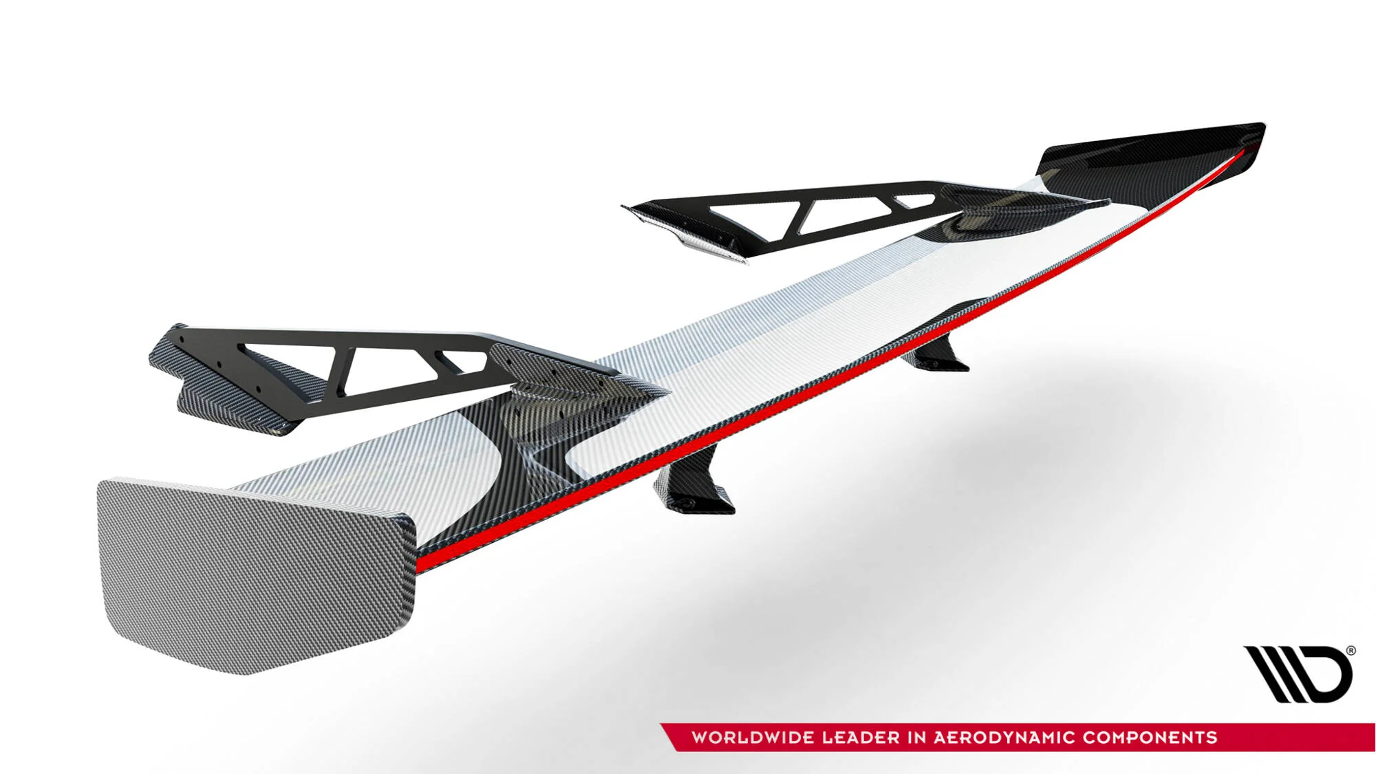 Carbon Spoiler With Upper Swan Mounting + LED Chevrolet Corvette Stingray / Grand Sport C7 - Image 25