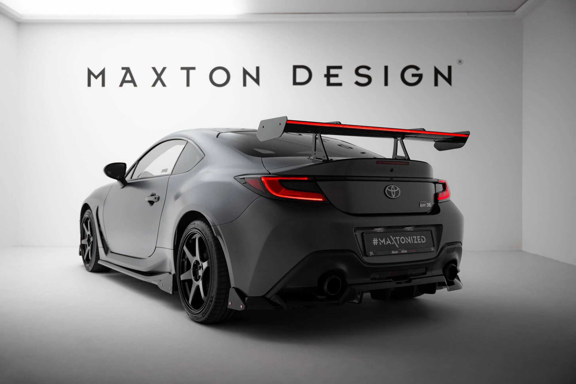 Carbon Spoiler With Upper Swan Mounting + LED Toyota GR86 - Image 5