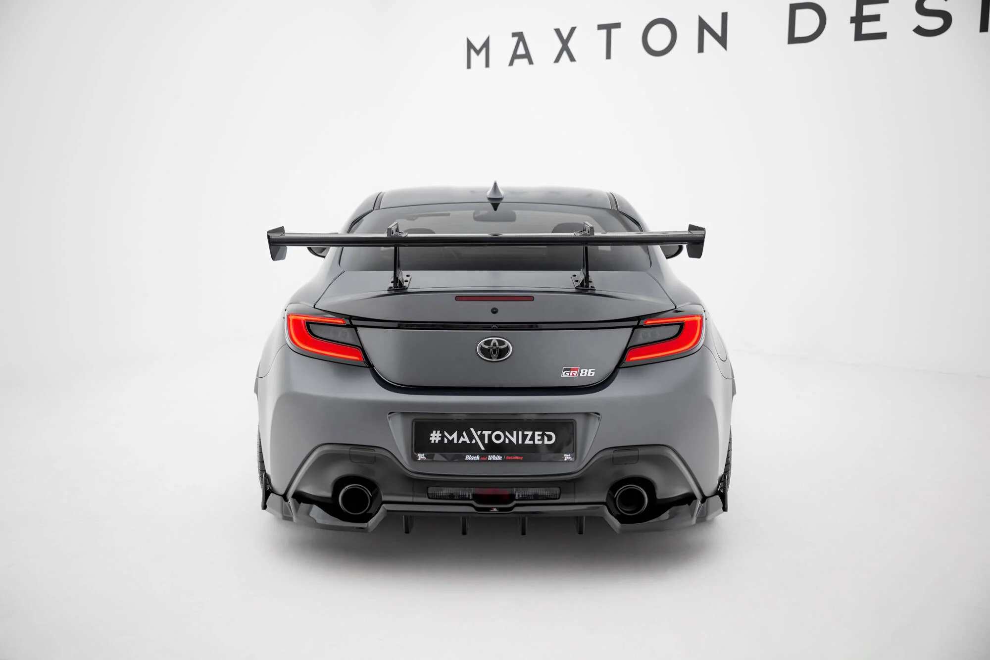 Carbon Spoiler With Upper Swan Mounting Toyota GR86 - Image 2
