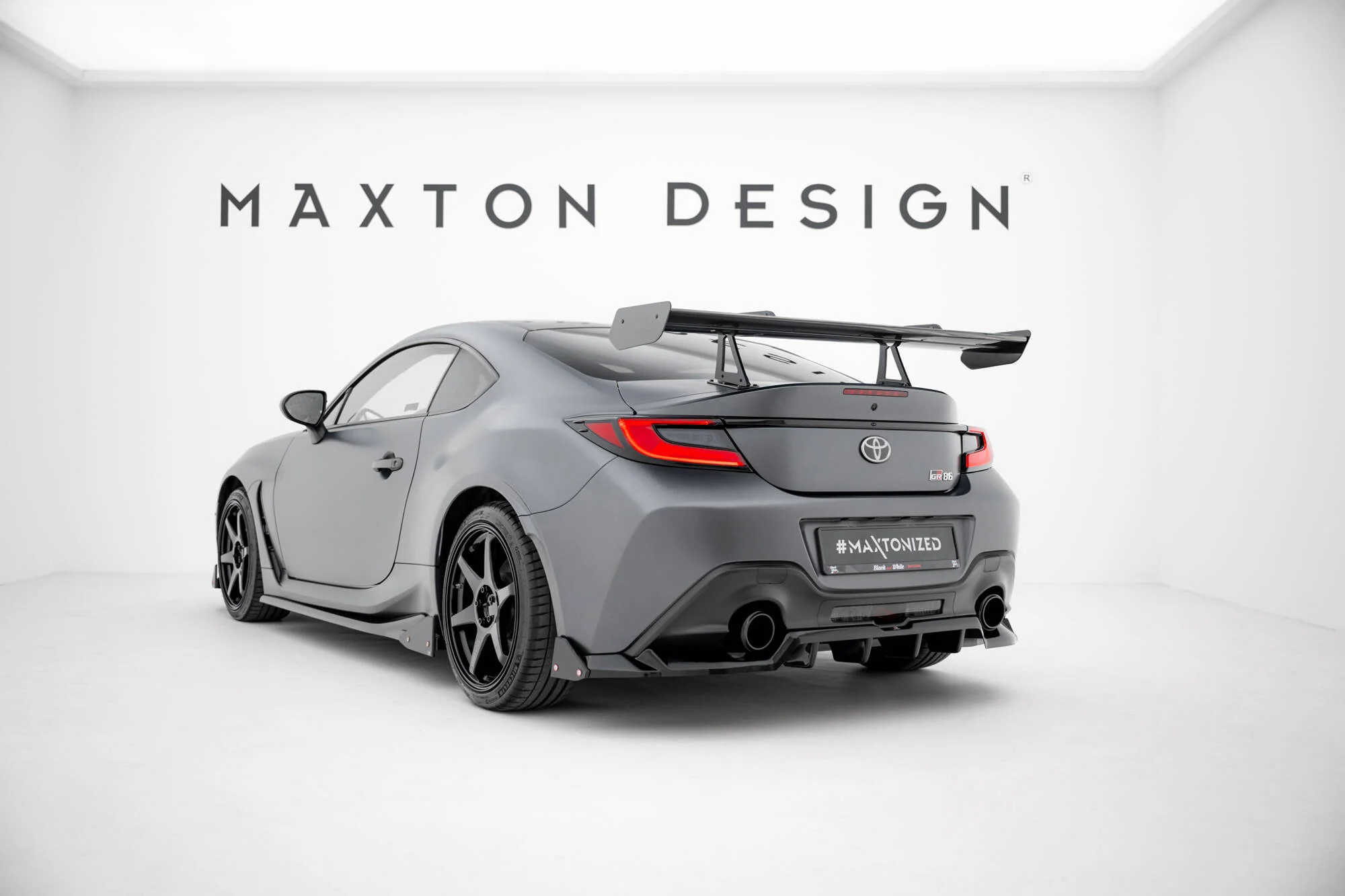 Carbon Spoiler With Upper Swan Mounting Toyota GR86 - Image 3