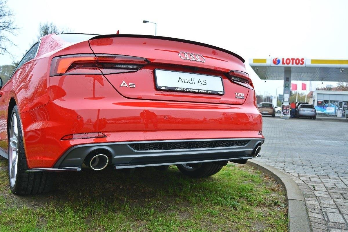 CENTRAL REAR SPLITTER AUDI A5 S-LINE F5 COUPE / SPORTBACK (WITH VERTICAL BARS) - Image 4