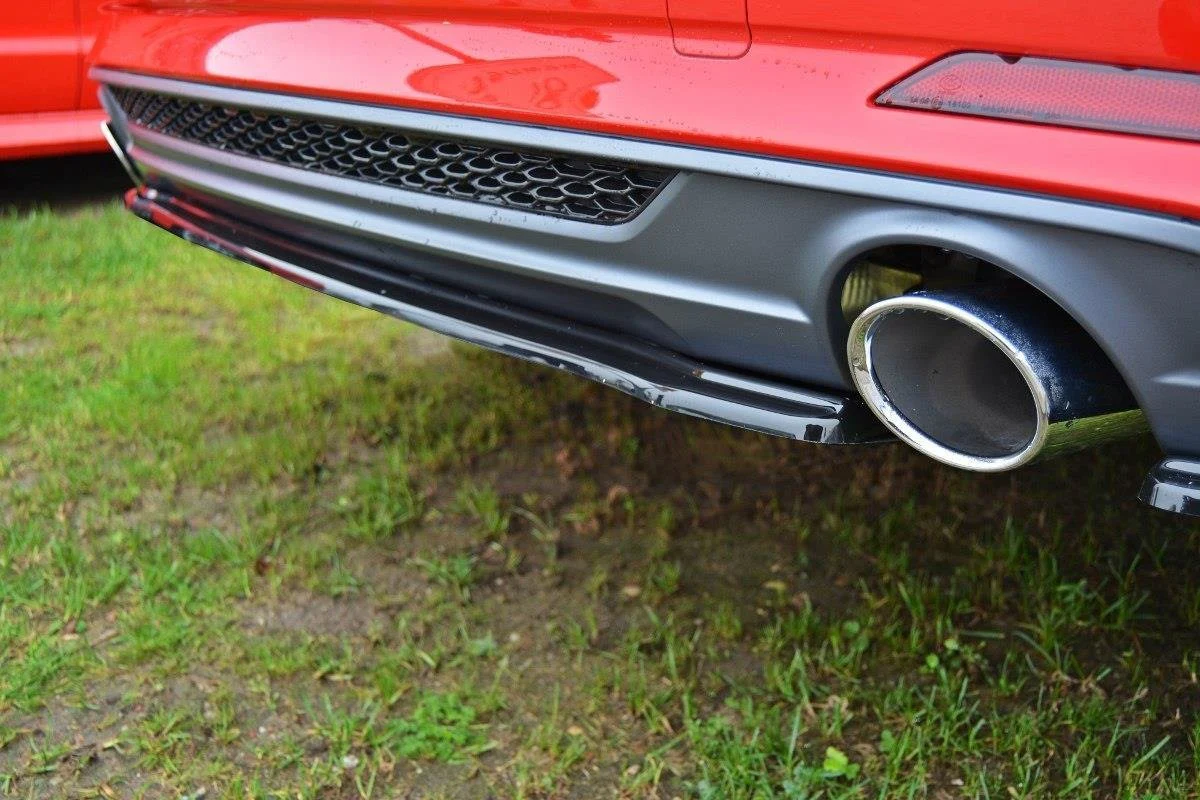 CENTRAL REAR SPLITTER AUDI A5 S-LINE F5 COUPE / SPORTBACK (WITHOUT VERTICAL BARS) - Image 4