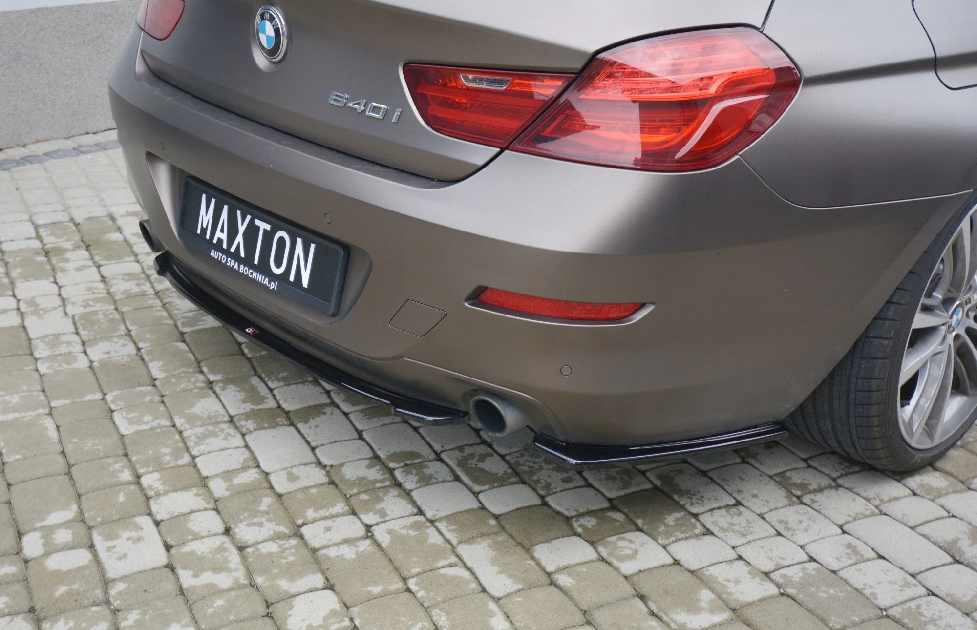 CENTRAL REAR SPLITTER BMW 6 GRAN COUPÉ - Image 3