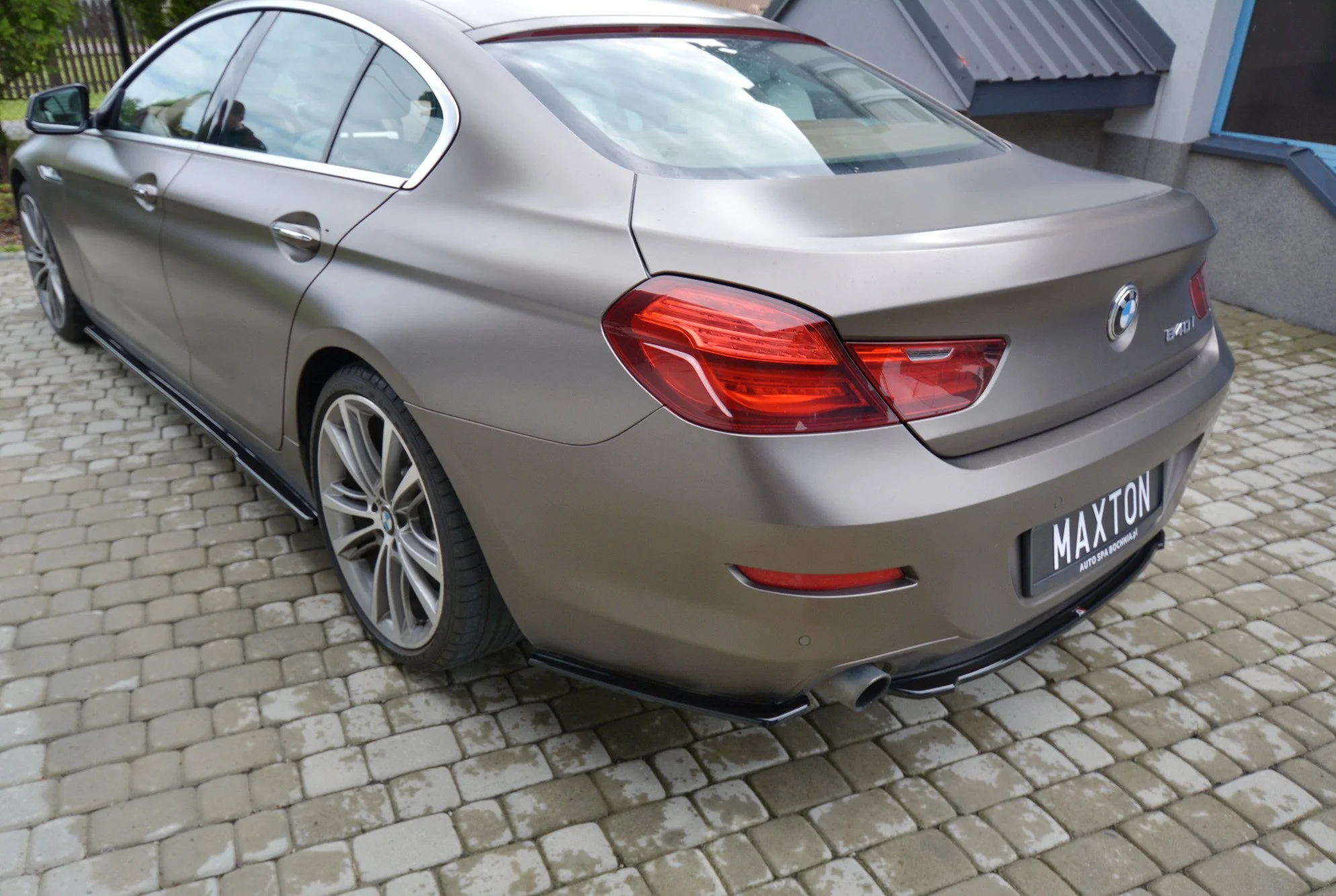 CENTRAL REAR SPLITTER BMW 6 GRAN COUPÉ - Image 4