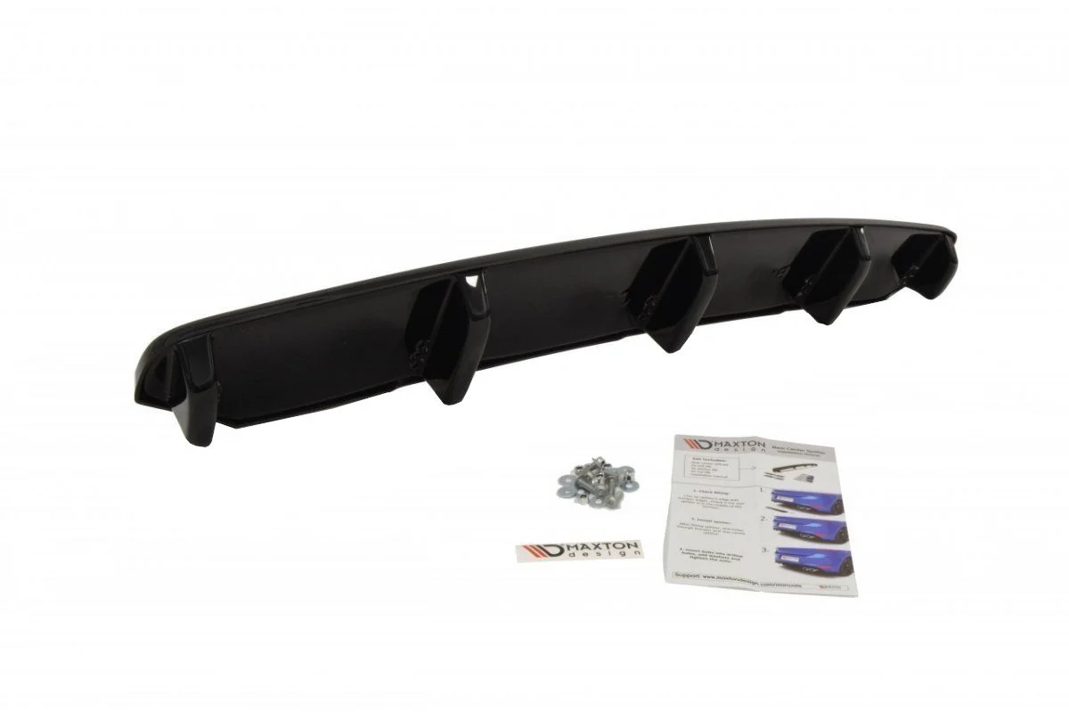 CENTRAL REAR SPLITTER BMW 6 GRAN COUPÉ MPACK (WITH A VERTICAL BAR) - Image 11