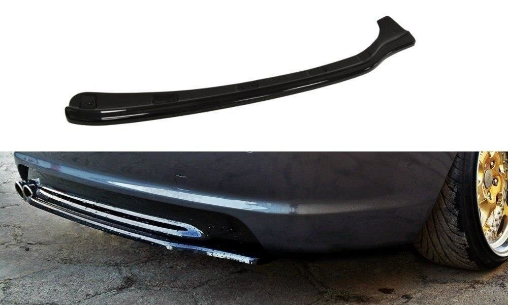 CENTRAL REAR SPLITTER FOR BMW 3 E46 MPACK COUPE (WITHOUT VERTICAL BARS)