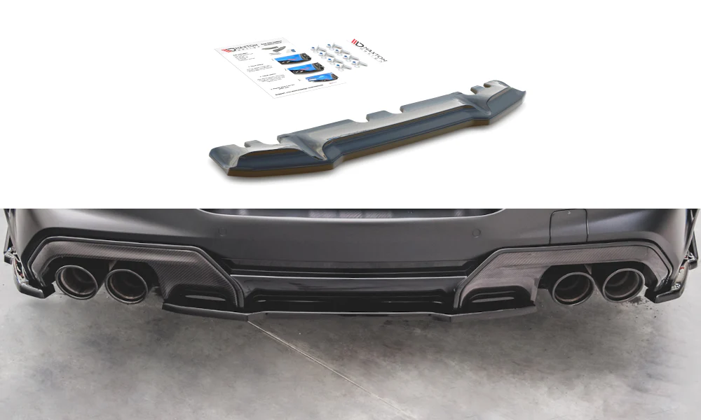 CENTRAL REAR SPLITTER FOR BMW M8 GRAN COUPE F93 / COUPE F92