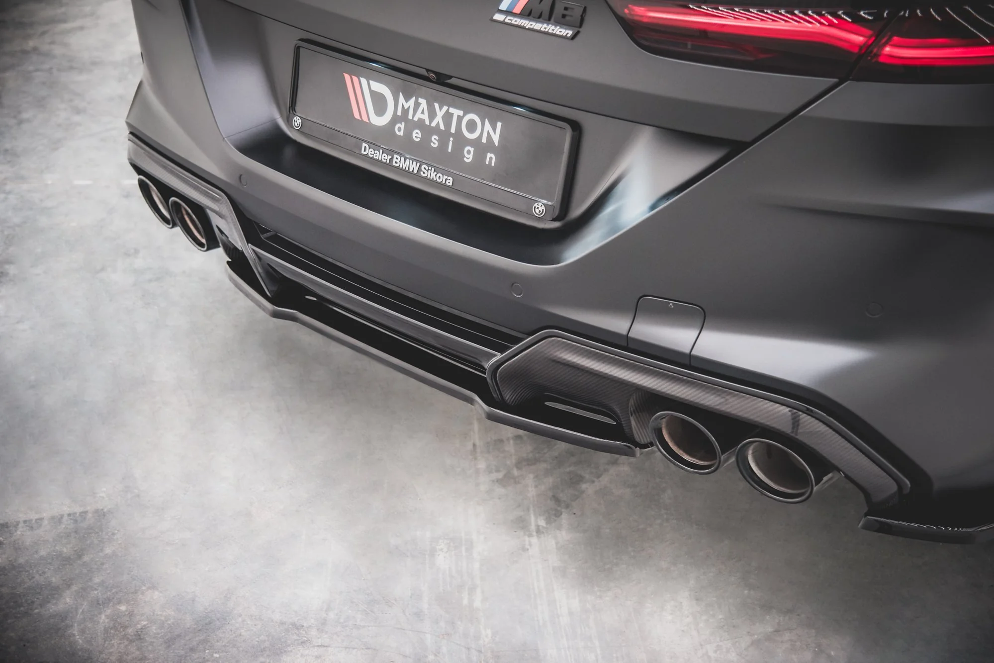 CENTRAL REAR SPLITTER FOR BMW M8 GRAN COUPE F93 / COUPE F92 - Image 3