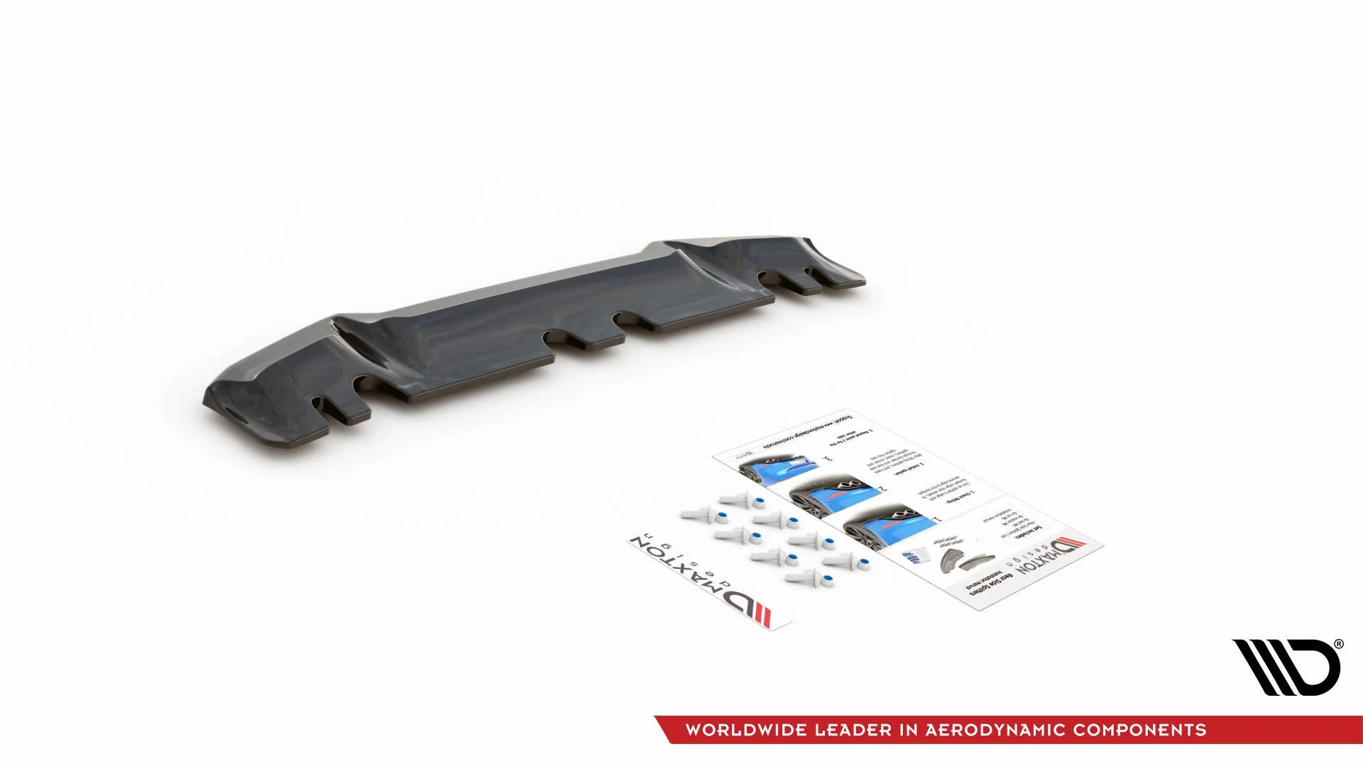 CENTRAL REAR SPLITTER FOR BMW M8 GRAN COUPE F93 / COUPE F92 - Image 4