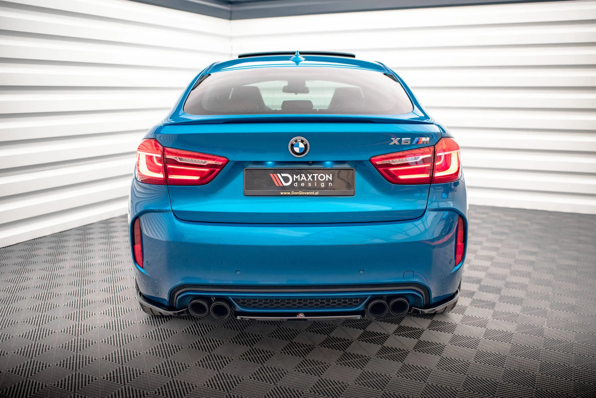 CENTRAL REAR SPLITTER FOR BMW X6 M F86 - Image 2