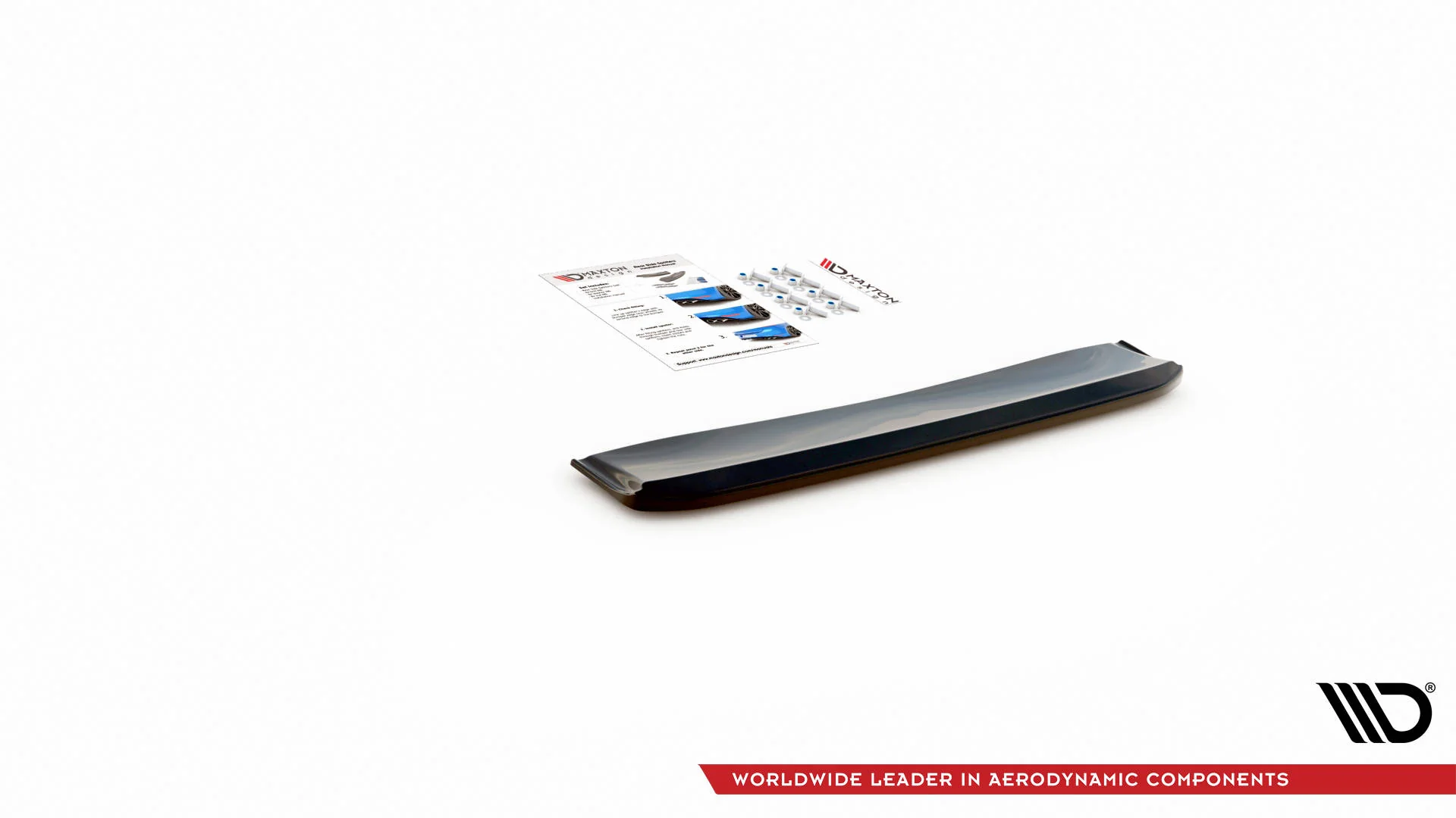 CENTRAL REAR SPLITTER FOR DODGE CHALLENGER RT MK3 FACELIFT - Image 5