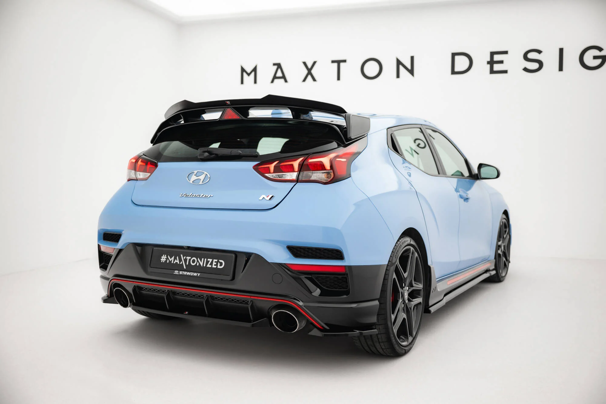 Central Rear Splitter for Hyundai Veloster N Mk2 - Image 5