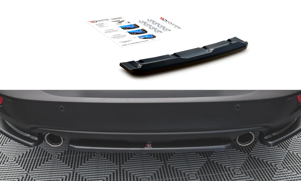 CENTRAL REAR SPLITTER FOR MAZDA CX-3
