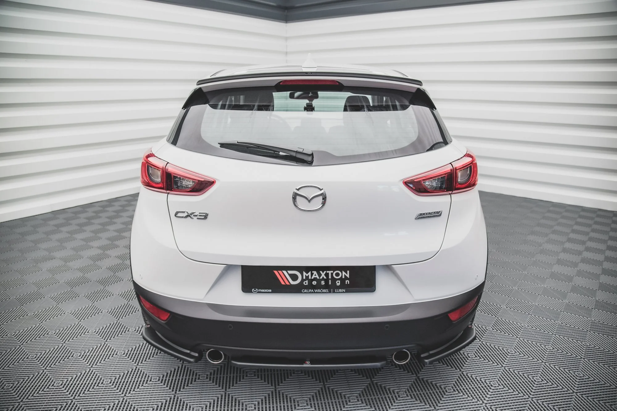 CENTRAL REAR SPLITTER FOR MAZDA CX-3 - Image 3