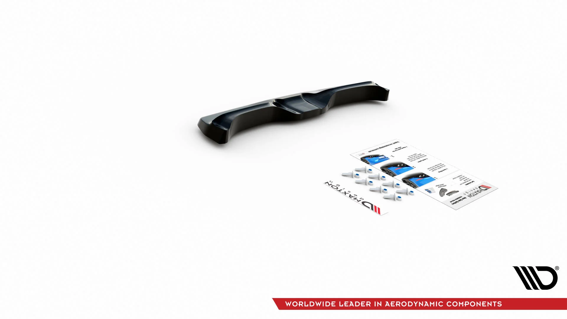 CENTRAL REAR SPLITTER FOR V.2 NISSAN 370Z - Image 5