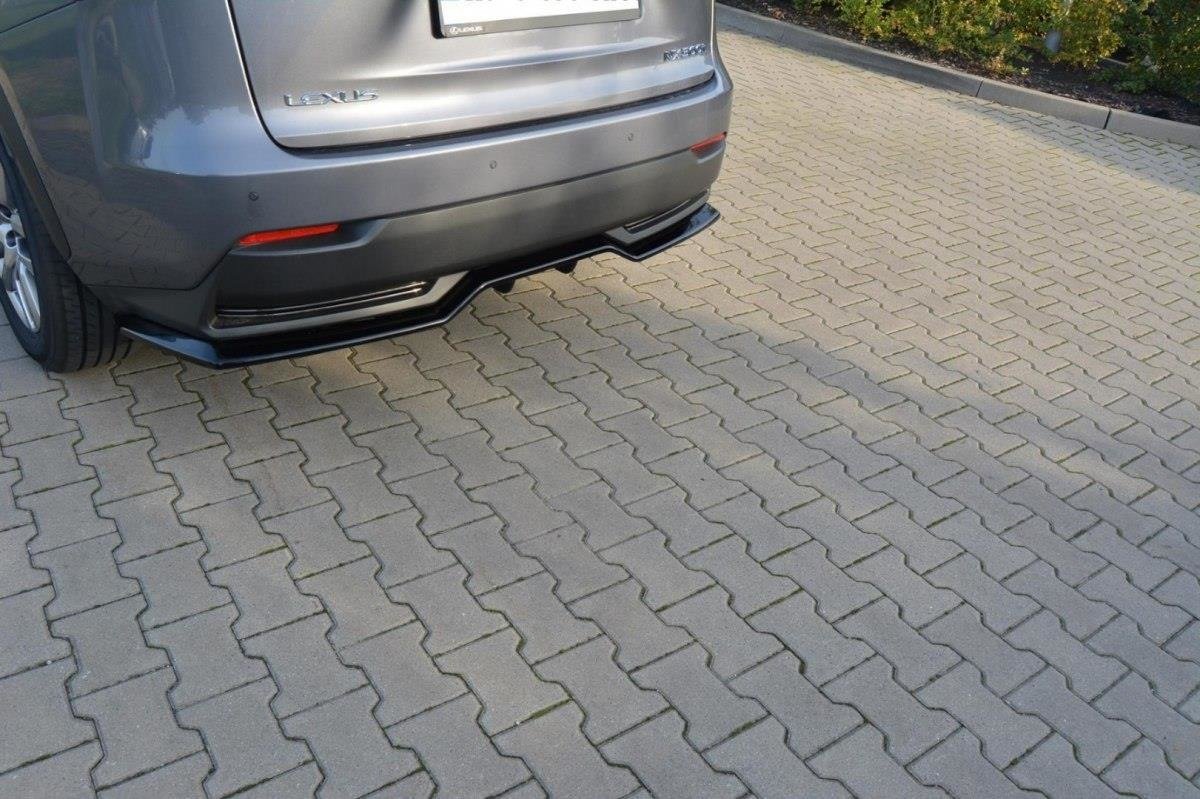 CENTRAL REAR SPLITTER LEXUS NX MK1 H (WITH VERTICAL BARS) - Image 2