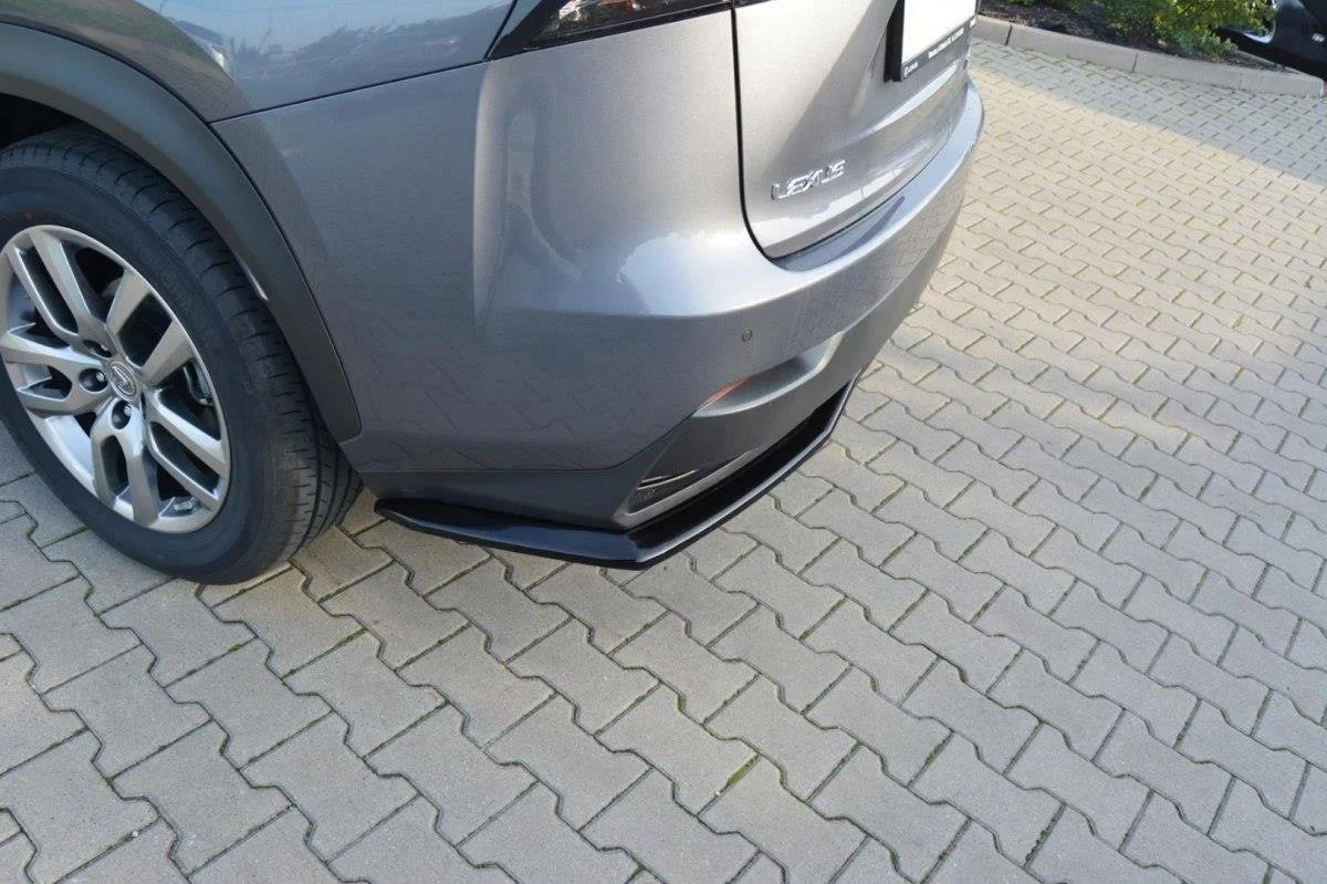 CENTRAL REAR SPLITTER LEXUS NX MK1 H (WITHOUT VERTICAL BARS) - Image 2