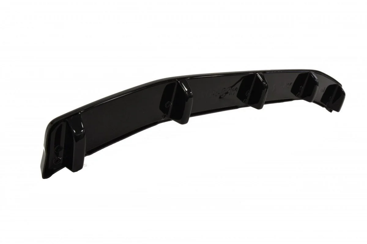 CENTRAL REAR SPLITTER MAZDA 3 MK2 MPS (WITH VERTICAL BARS)